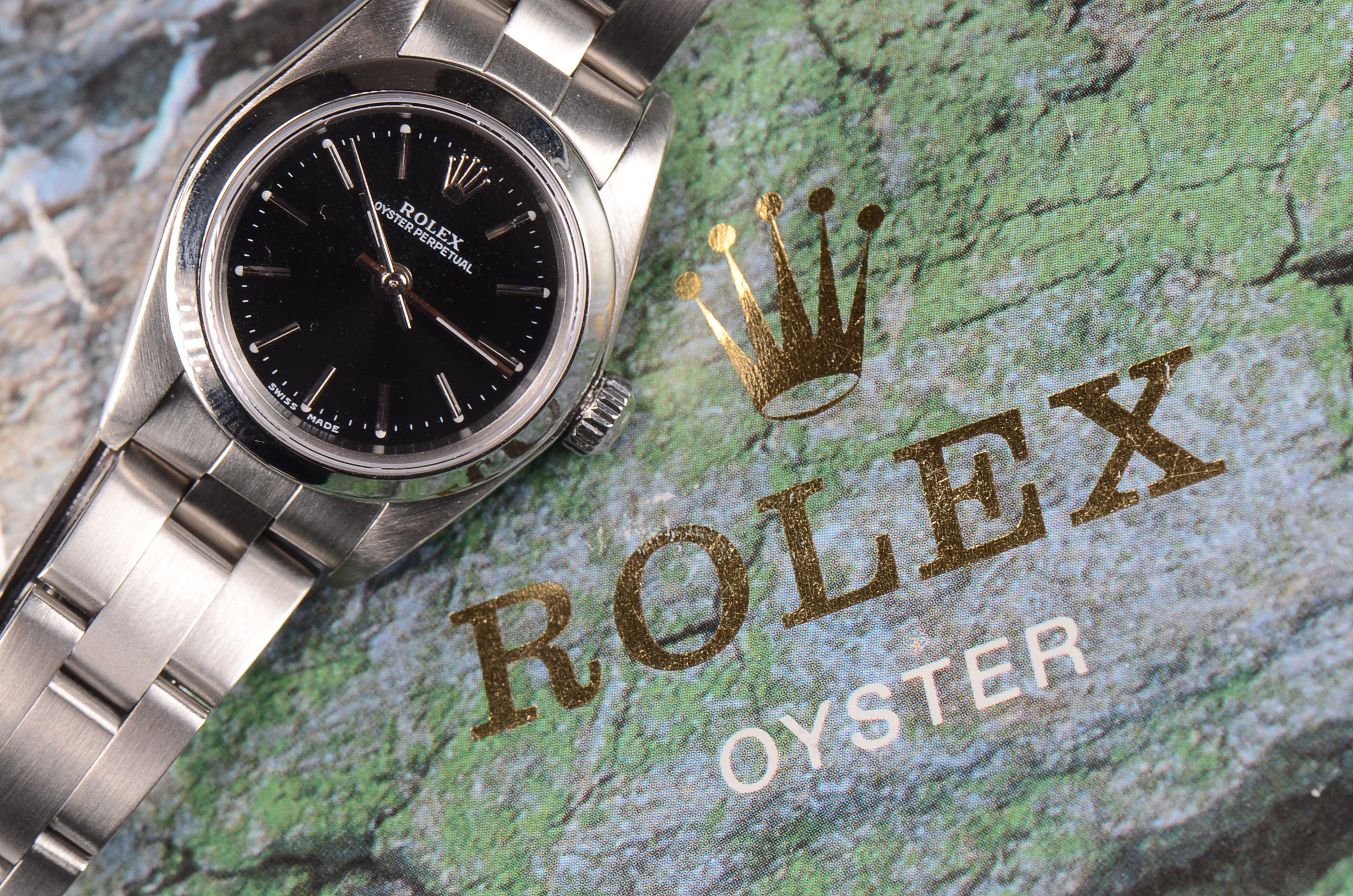 Women's Rolex Oyster Perpetual Stainless Steel Watch