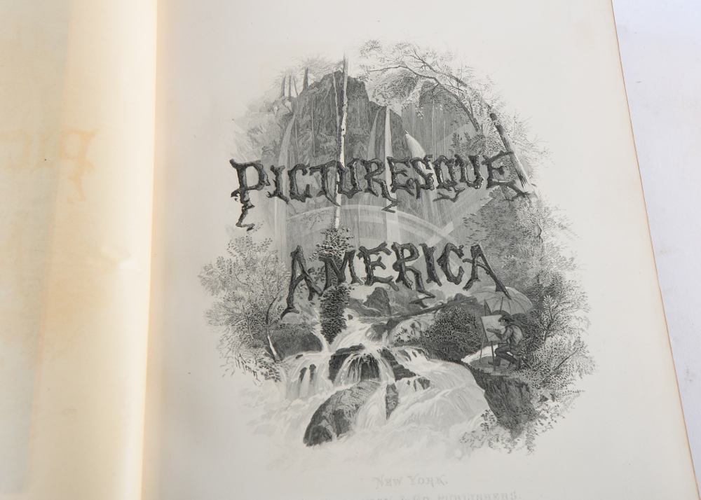 1872 "Picturesque America" edited by William Cullen Bryant