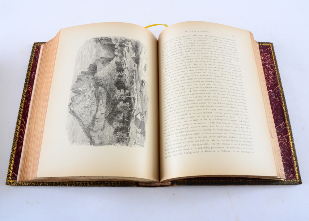 1872 "Picturesque America" edited by William Cullen Bryant