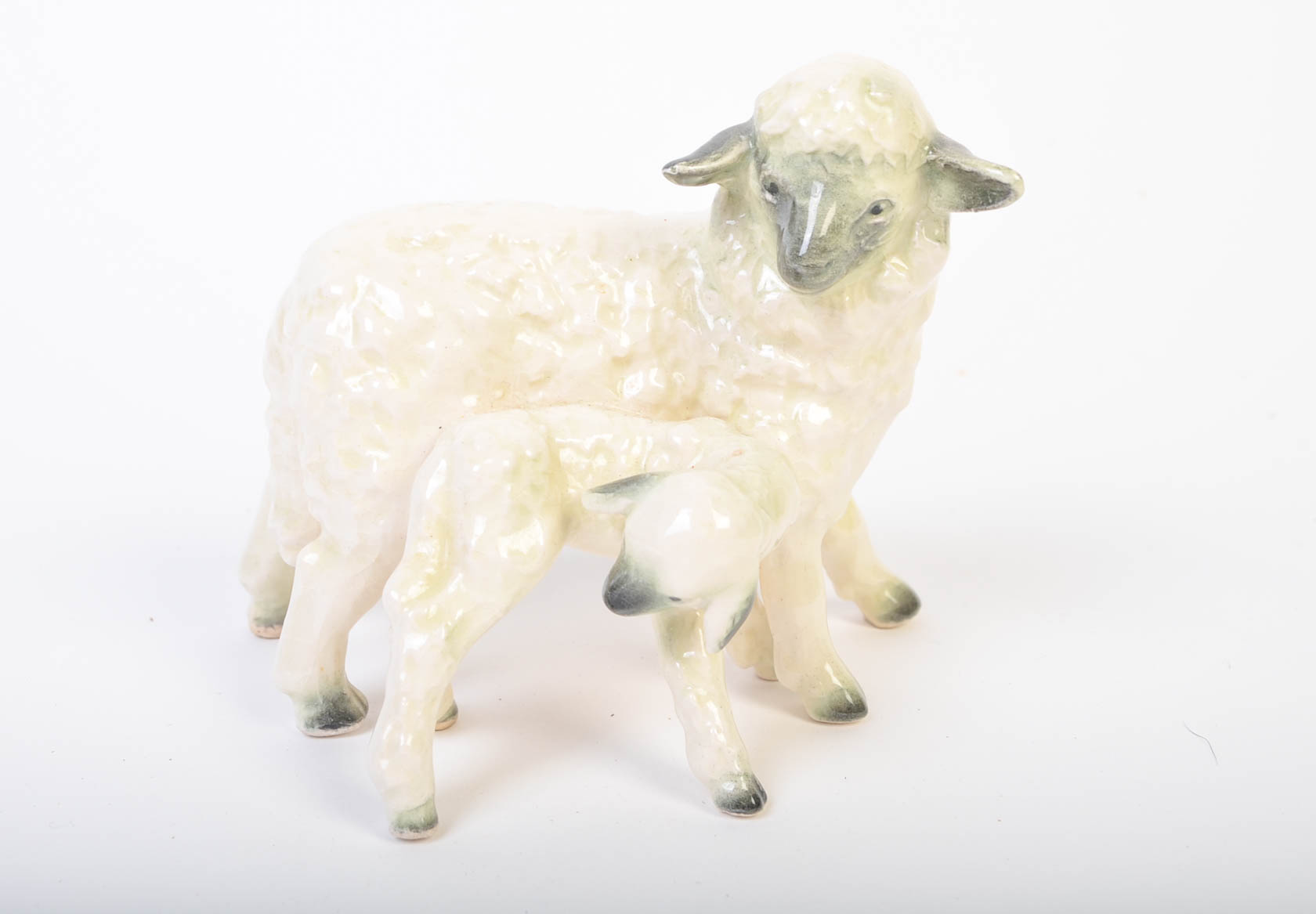 Vintage Goebel Germany Ceramic Sheep Figure