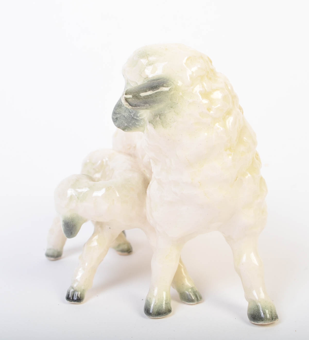 Vintage Goebel Germany Ceramic Sheep Figure