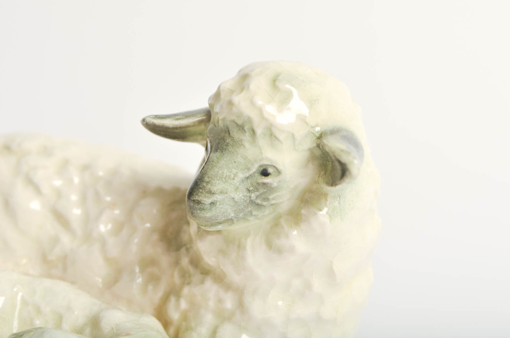 Vintage Goebel Germany Ceramic Sheep Figure