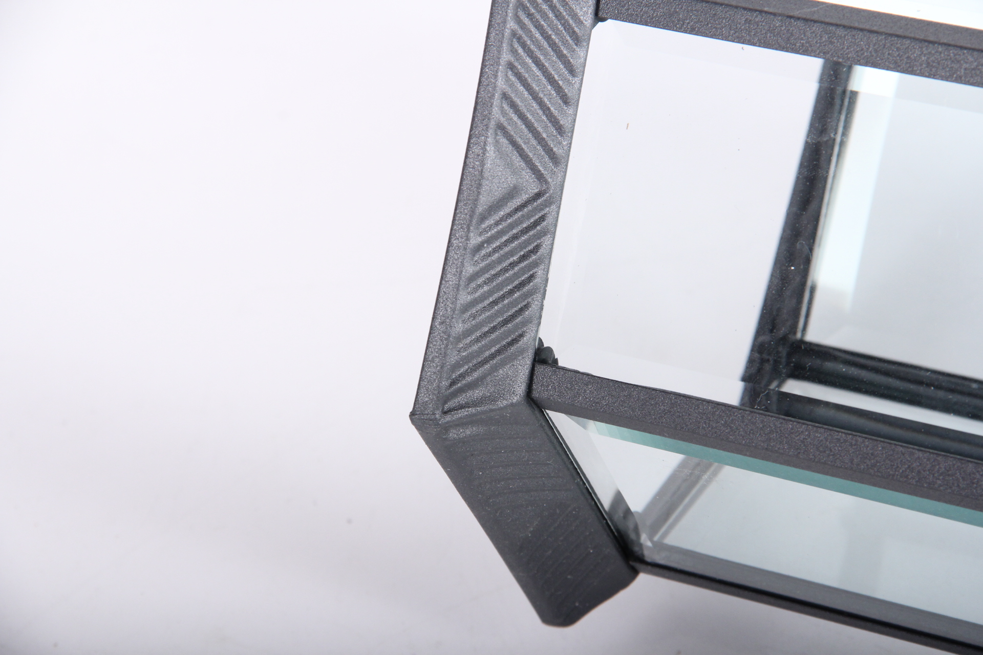 Metal and Glass Sconce