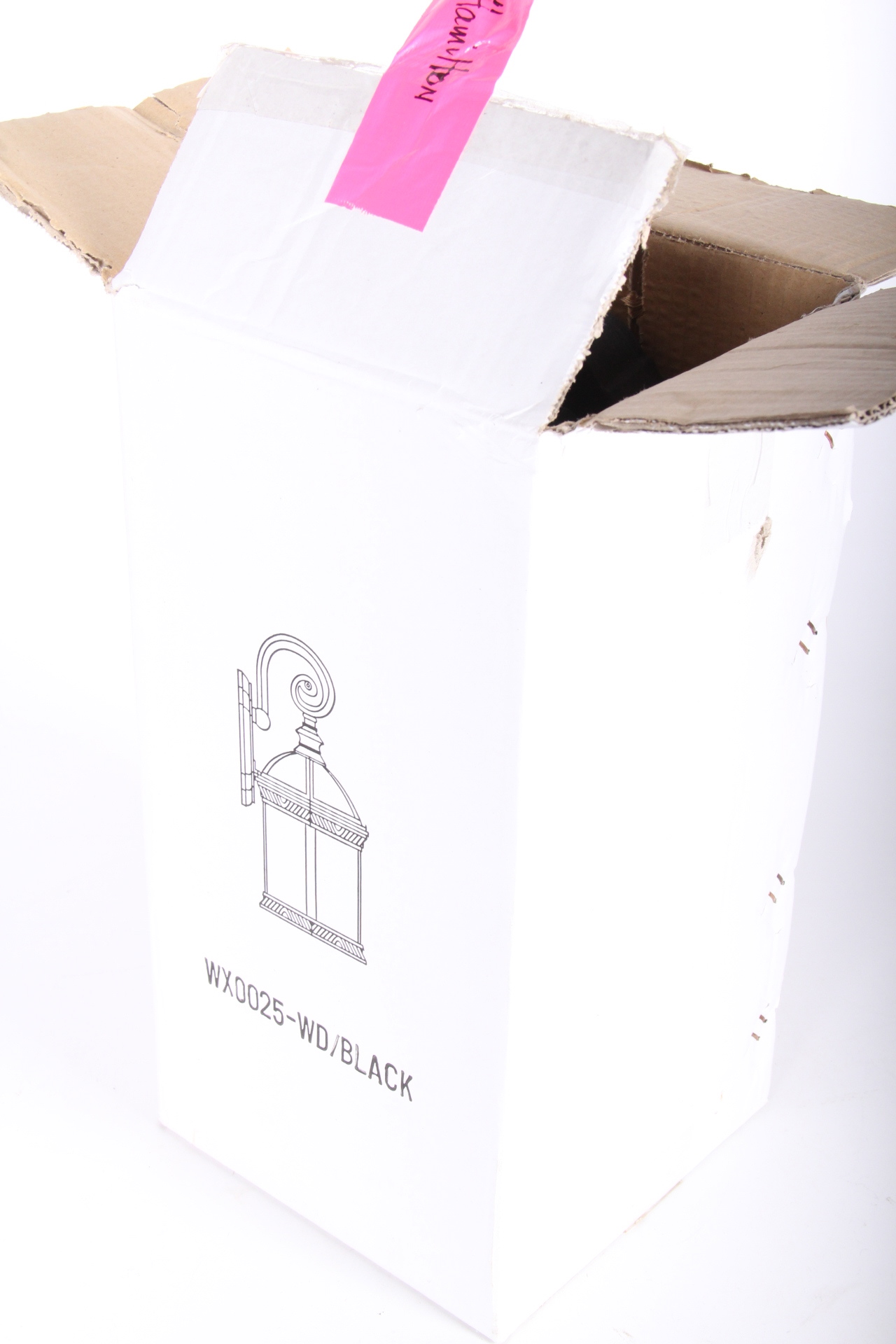 Metal and Glass Sconce