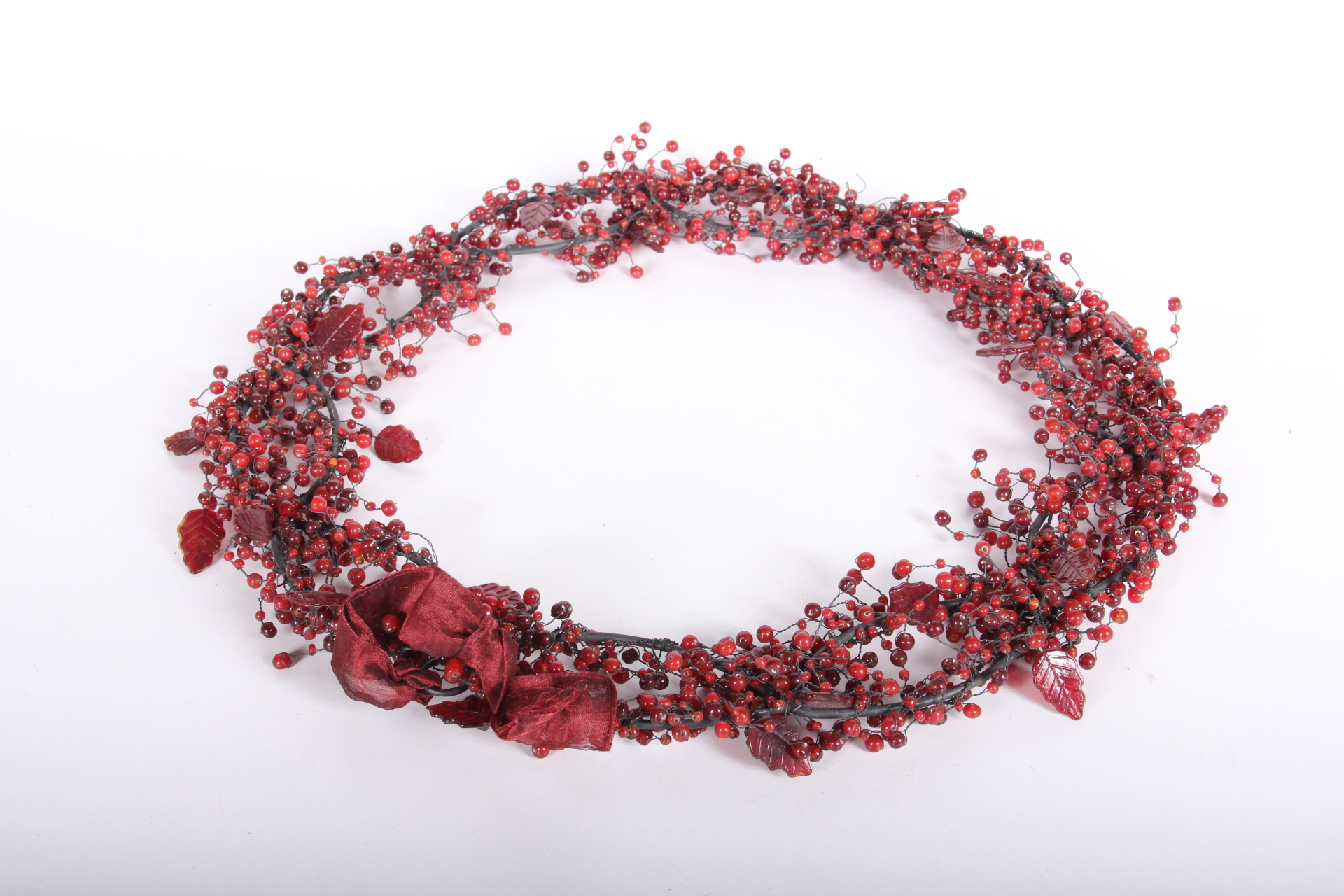 Pottery Barn Glass Beaded Wreath