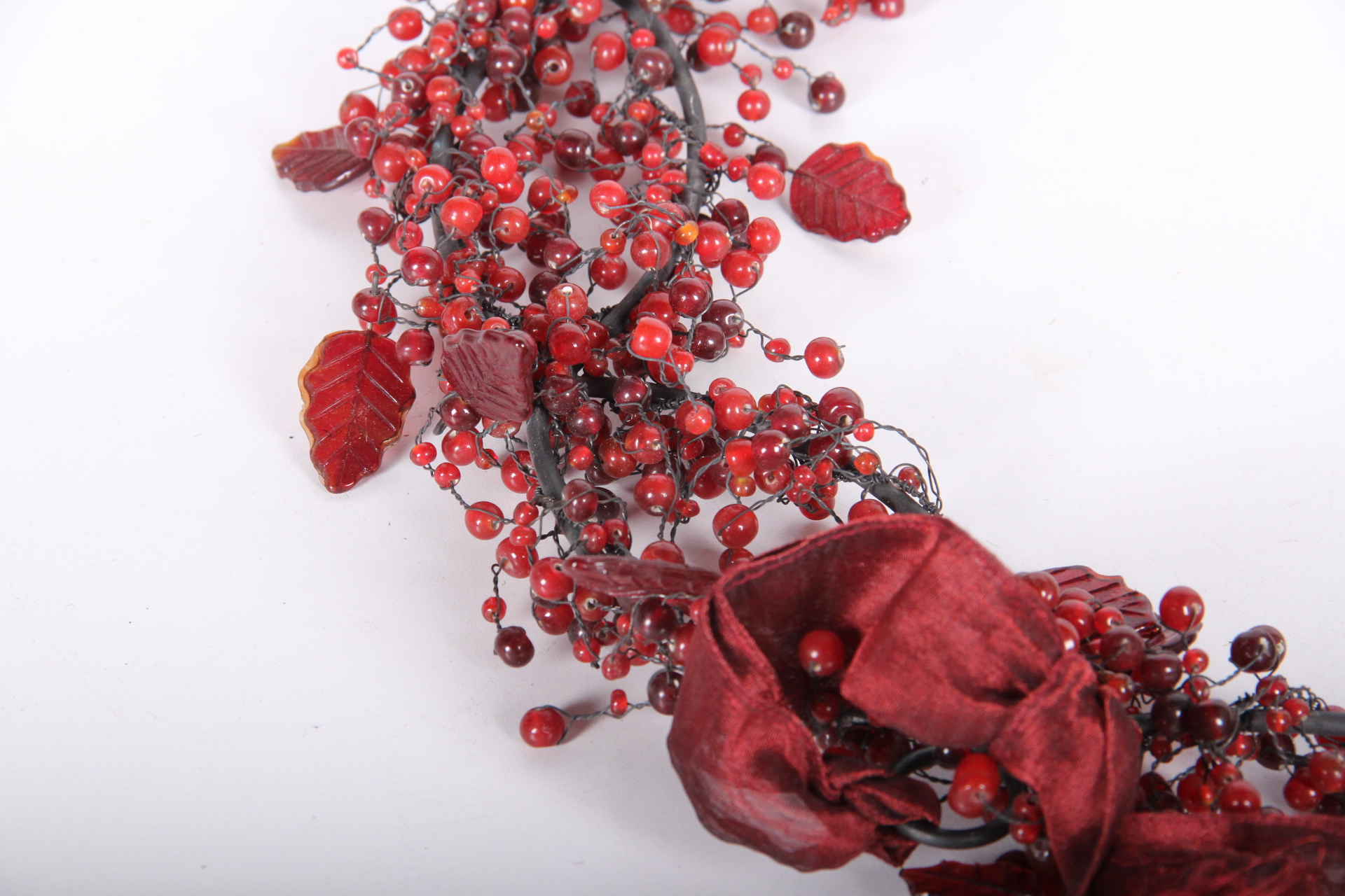 Pottery Barn Glass Beaded Wreath