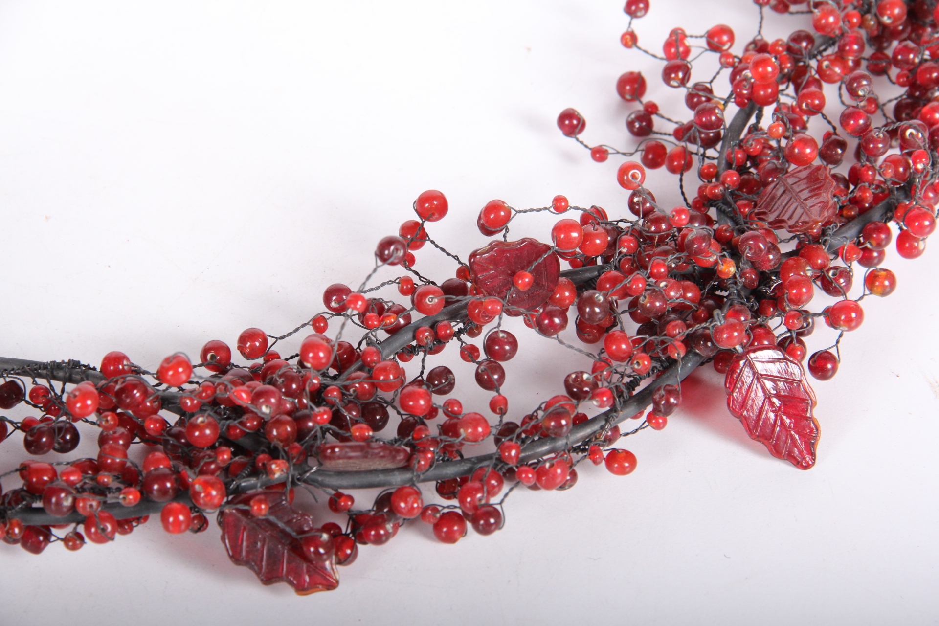 Pottery Barn Glass Beaded Wreath