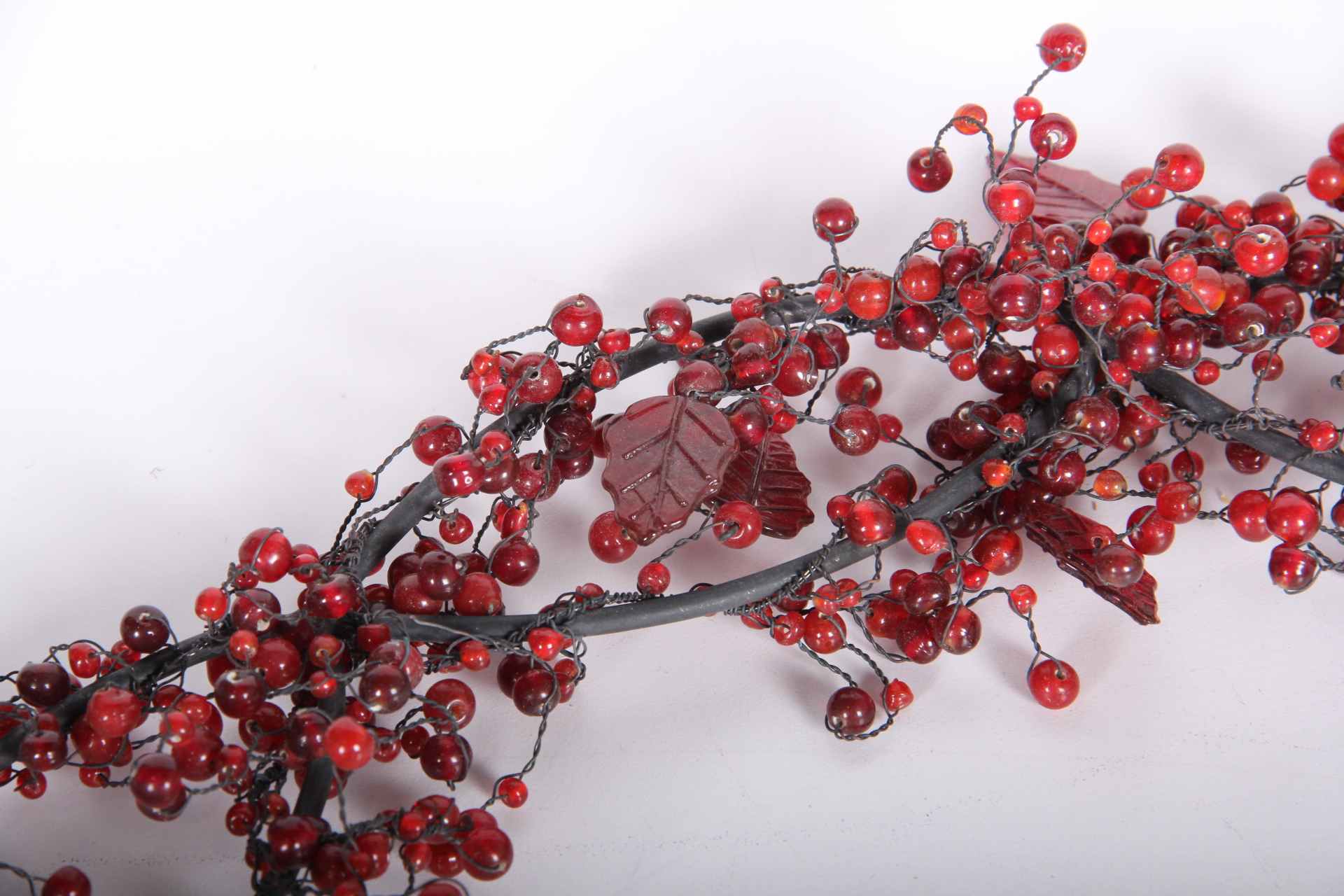 Pottery Barn Glass Beaded Wreath