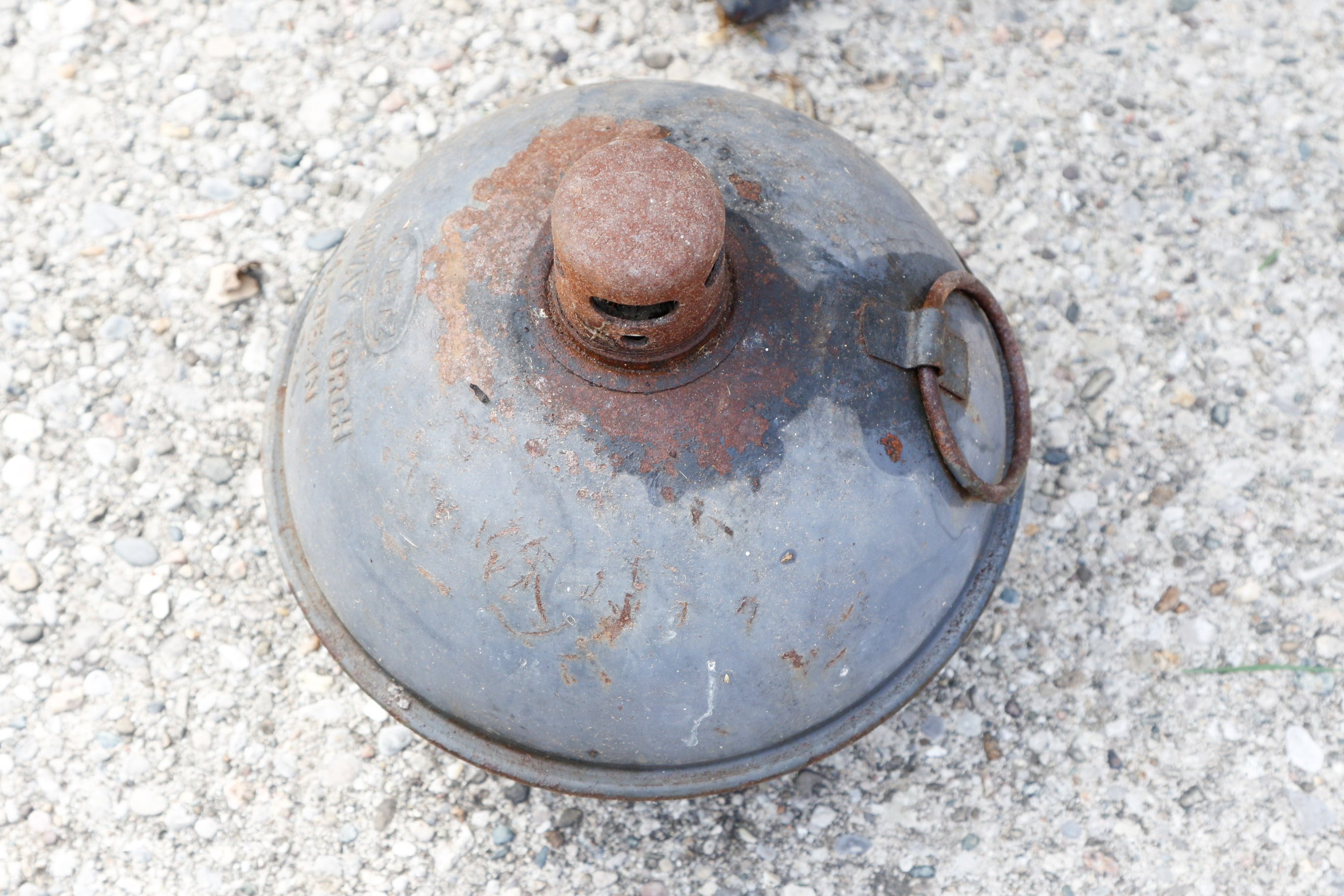Orley's Wood Burning Stove and Pair of Highway Torches