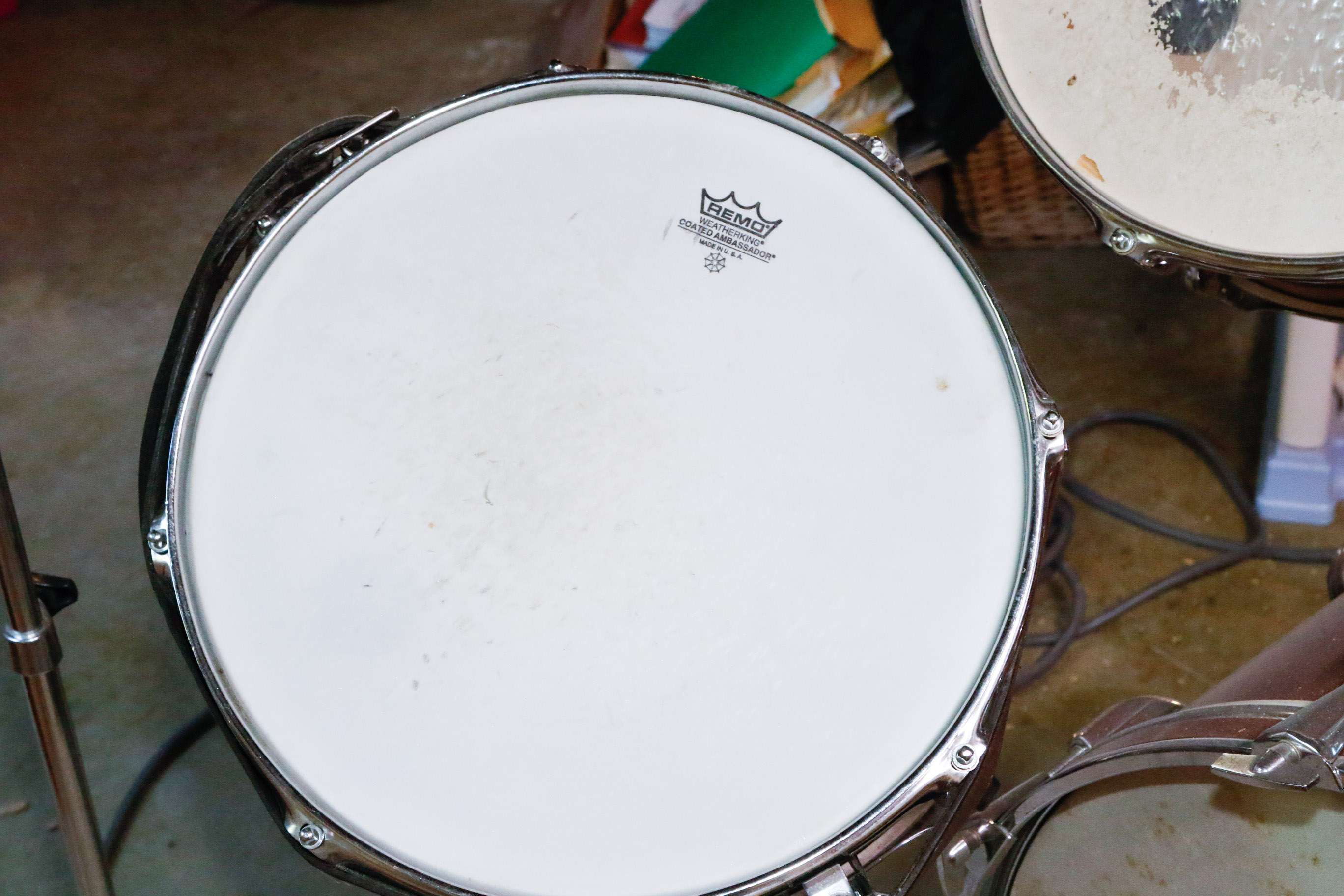 Hoshino 5-Piece Drum Set With Cymbal and Roc-N-Soc Throne