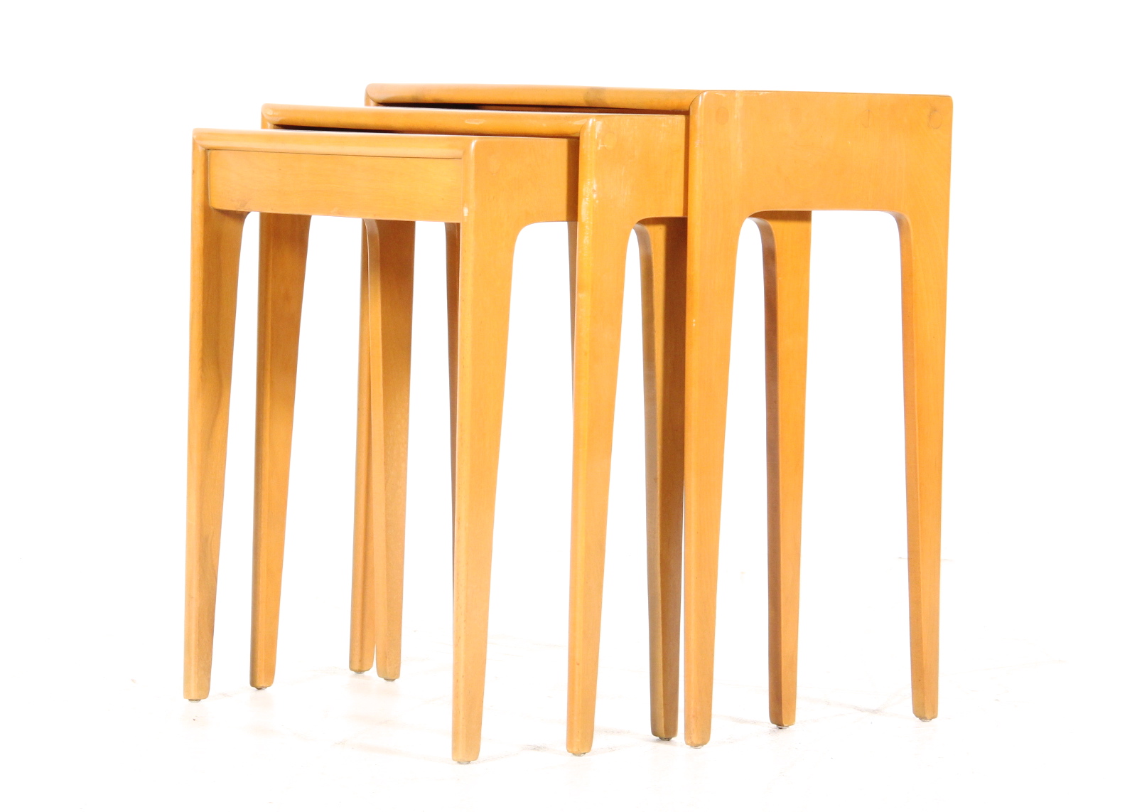 Trio of Heywood Wakefield Nesting Tables