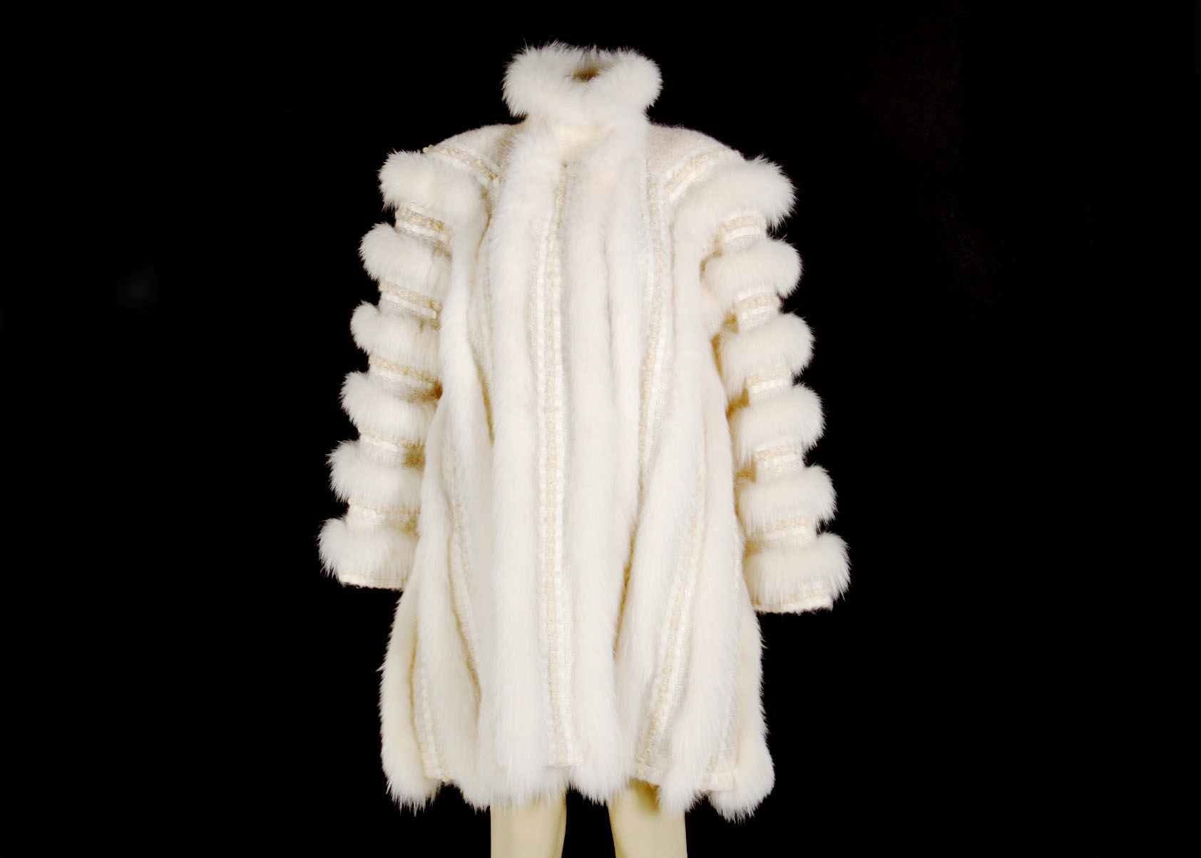 Vintage Schielde Fox Fur Coat