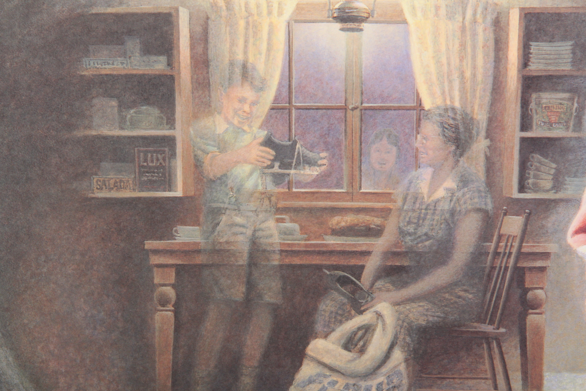 James Lumbers "Mr. Hockey" Offset Lithograph