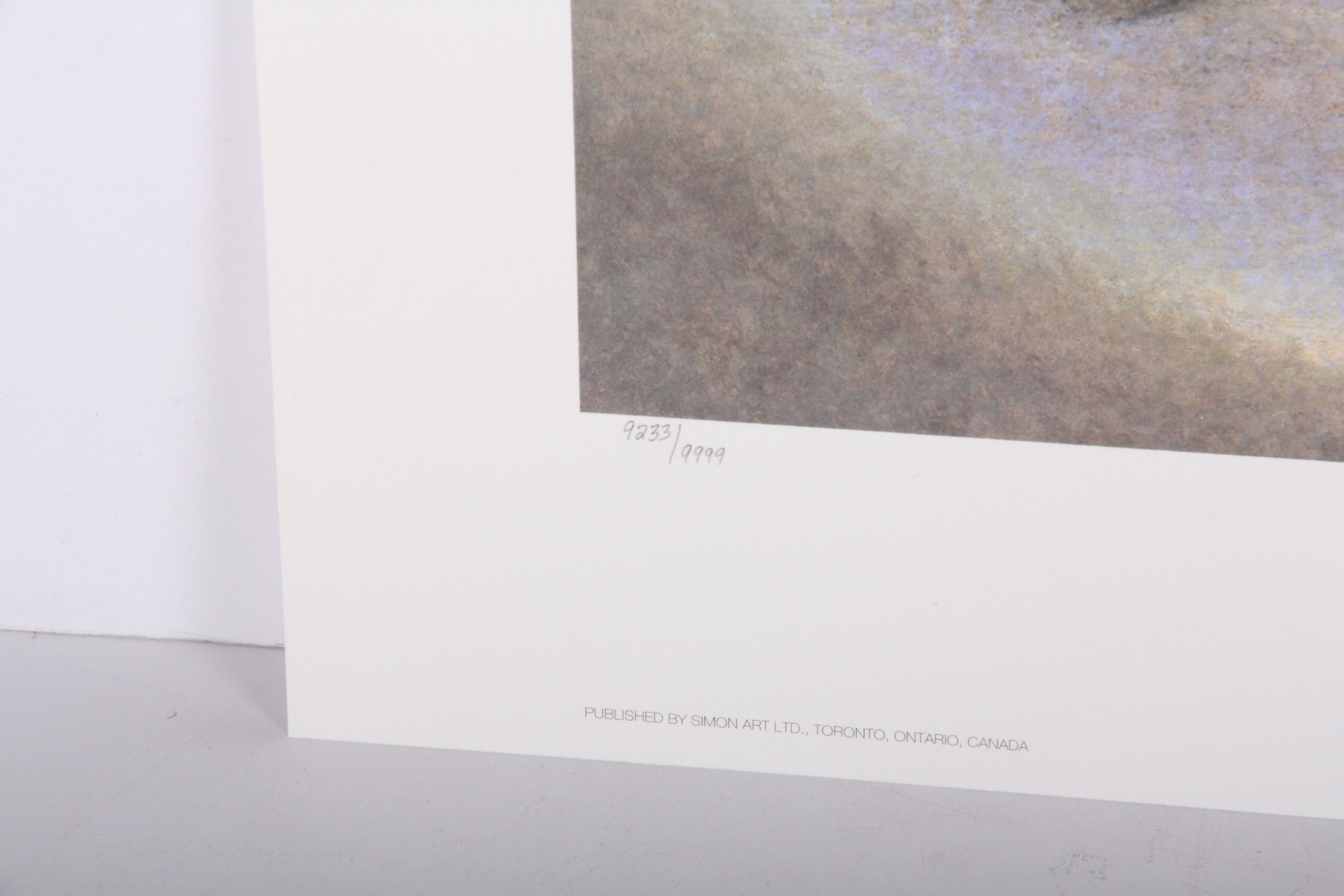 James Lumbers "Mr. Hockey" Offset Lithograph