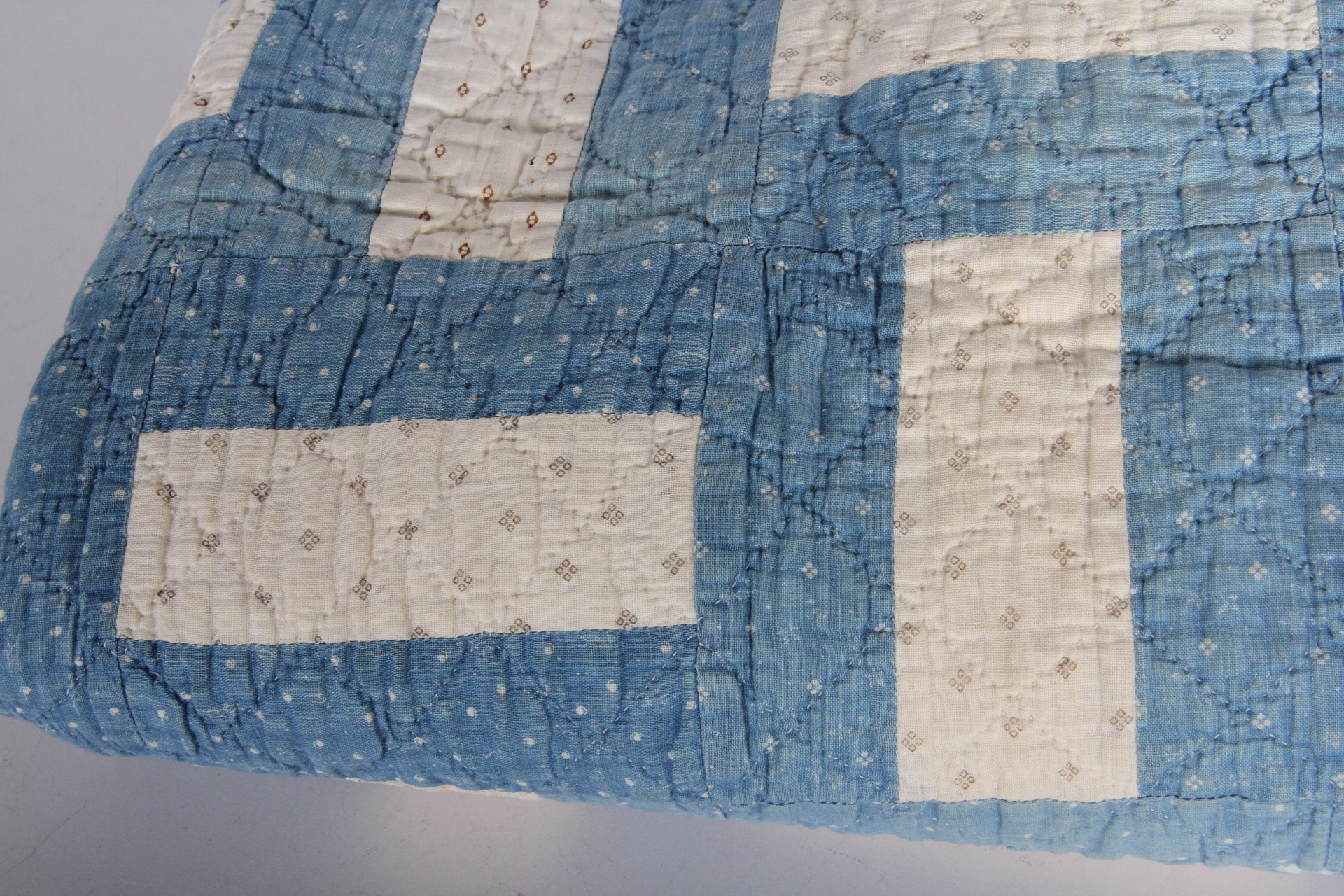 Antique Rail Fence Quilt
