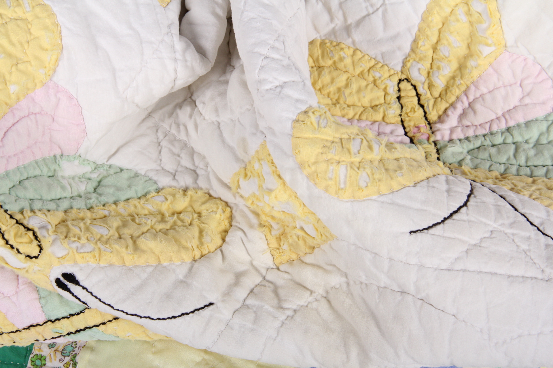 Butterfly Applique Quilt and Tic-Tac-Toe Quilt