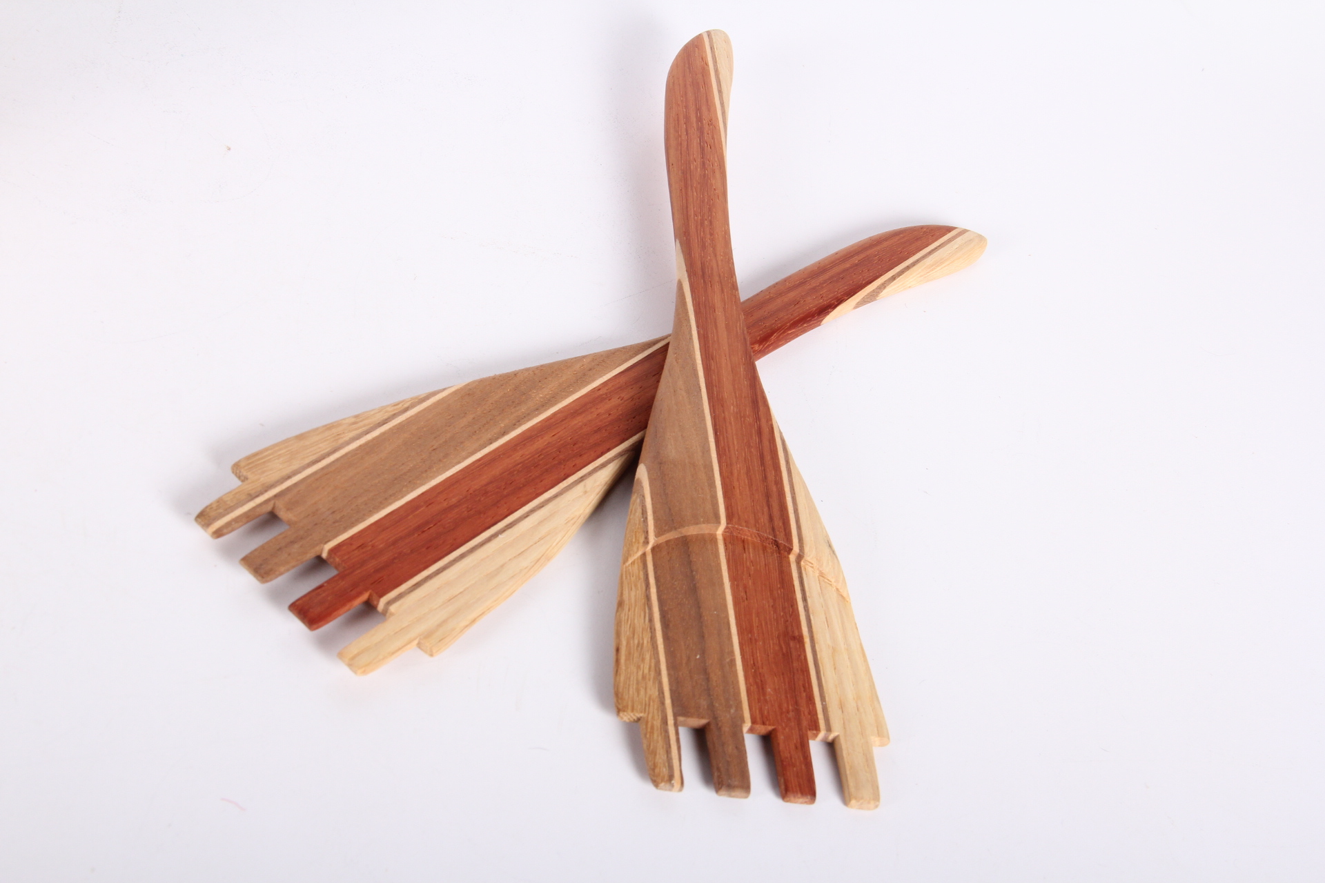 Cedar Stamp Jewelry Box and Wooden Utensils