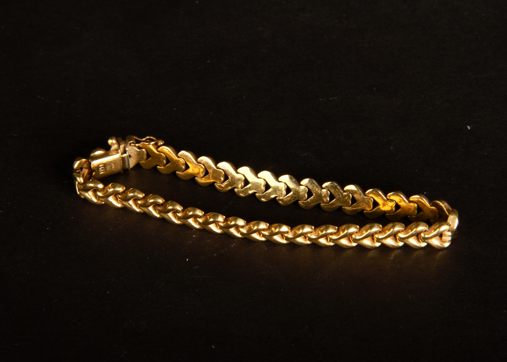 14K Yellow Gold Link Bracelet
