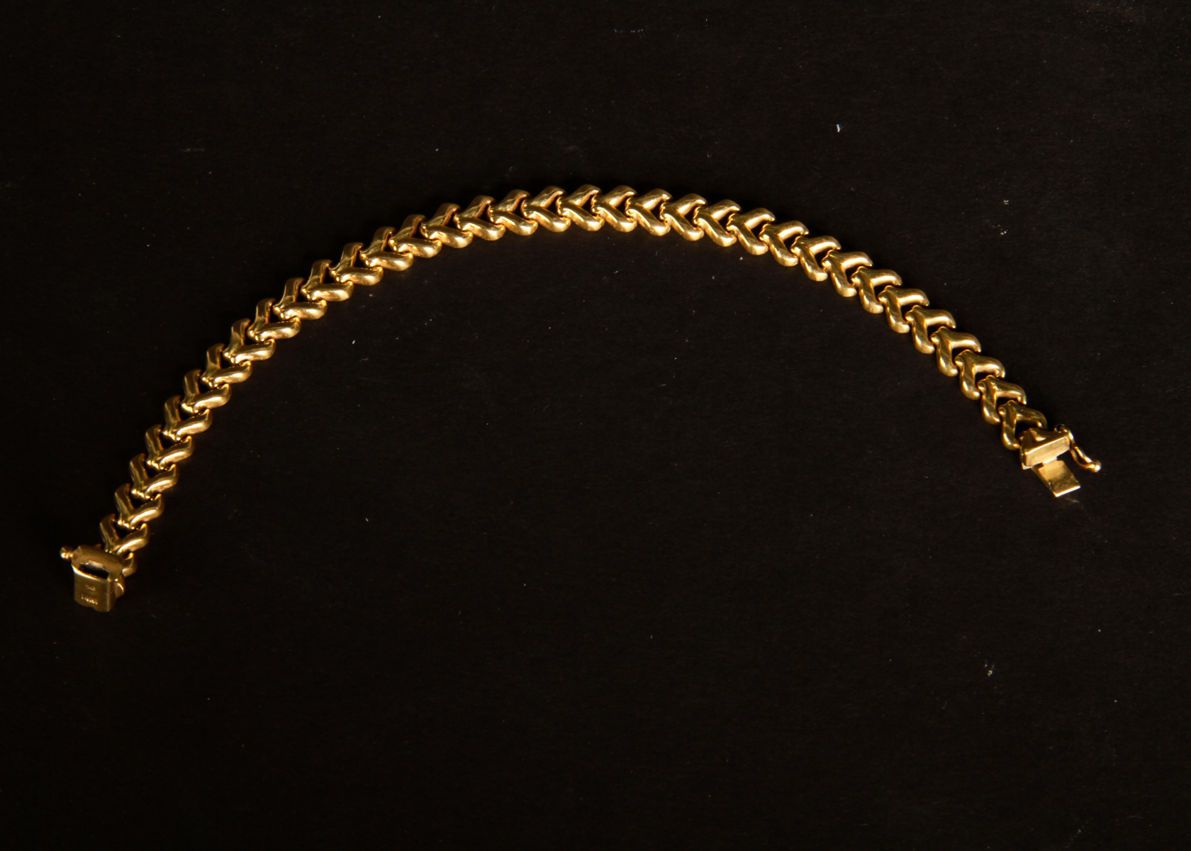 14K Yellow Gold Link Bracelet