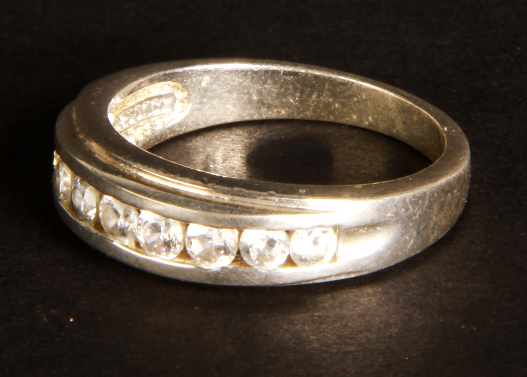 Sterling Silver and Cubic Zirconia Ring