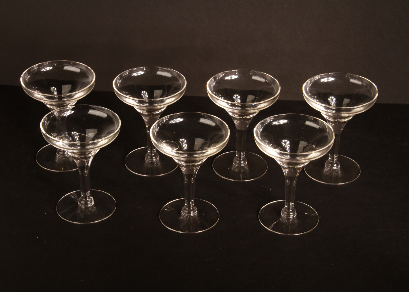 Set of Champagne Coupes