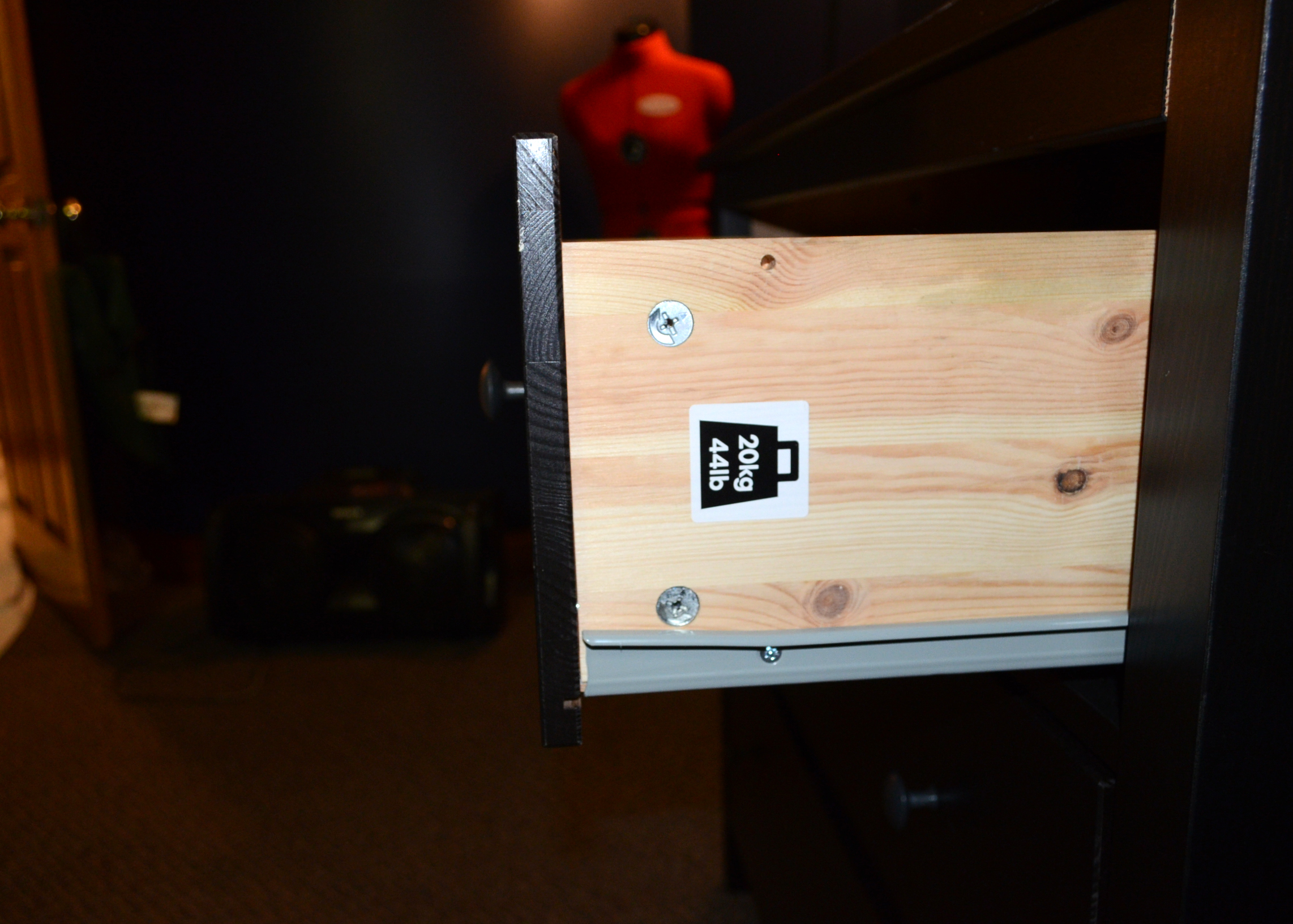 IKEA Hemnes Three Drawer Dresser