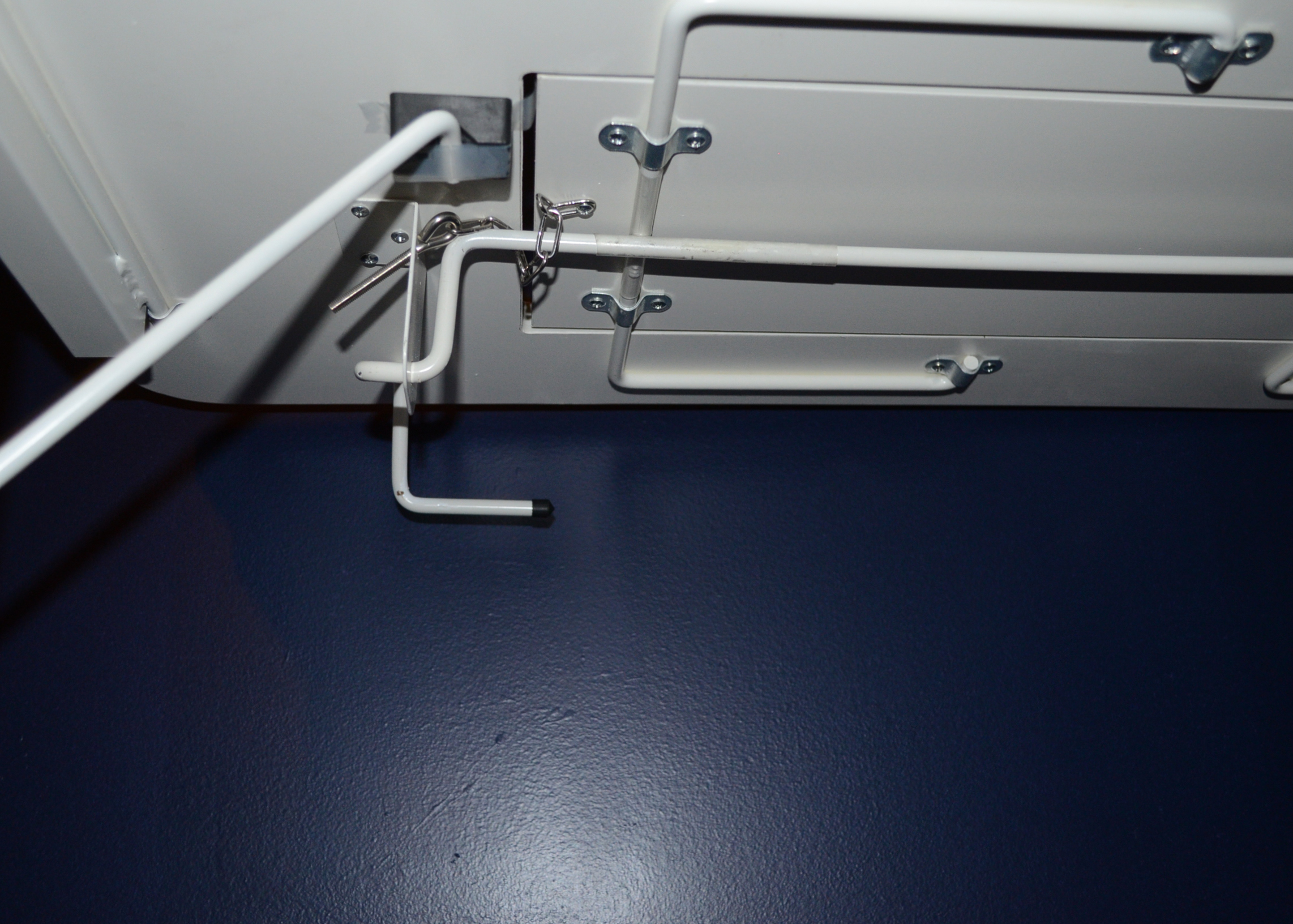 Contemporary White Sewing Table