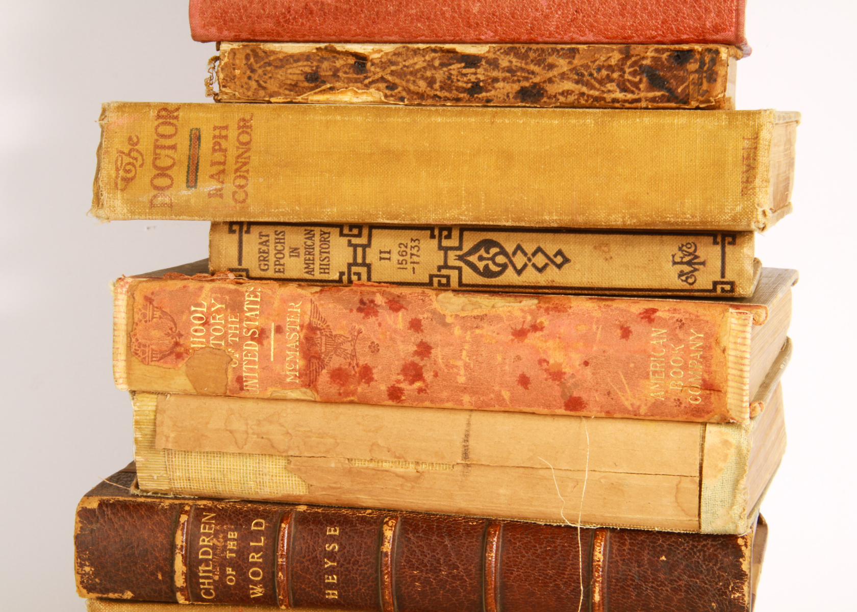 Collection of Antique Books