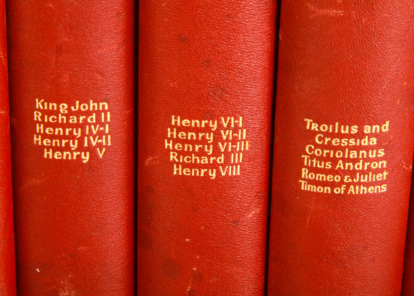 Vintage Eight Volume Set of Shakespeare's Works