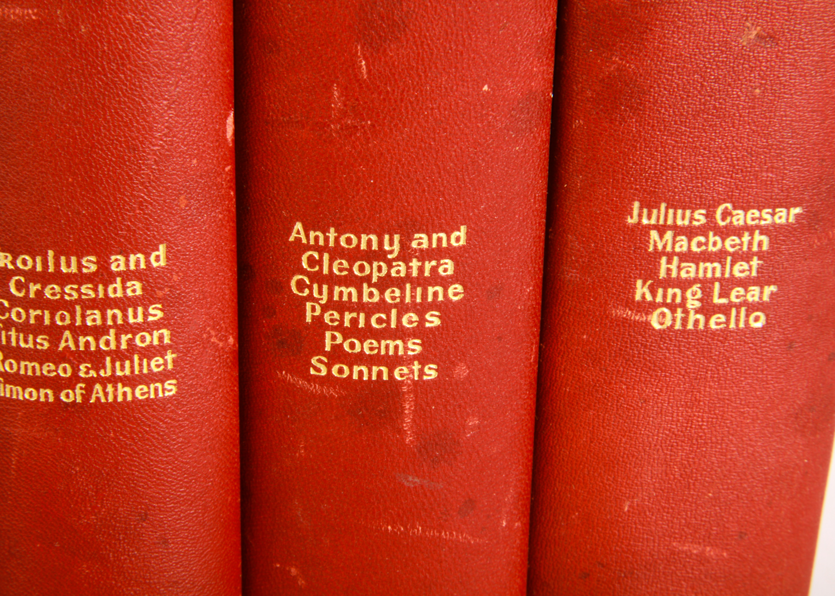 Vintage Eight Volume Set of Shakespeare's Works