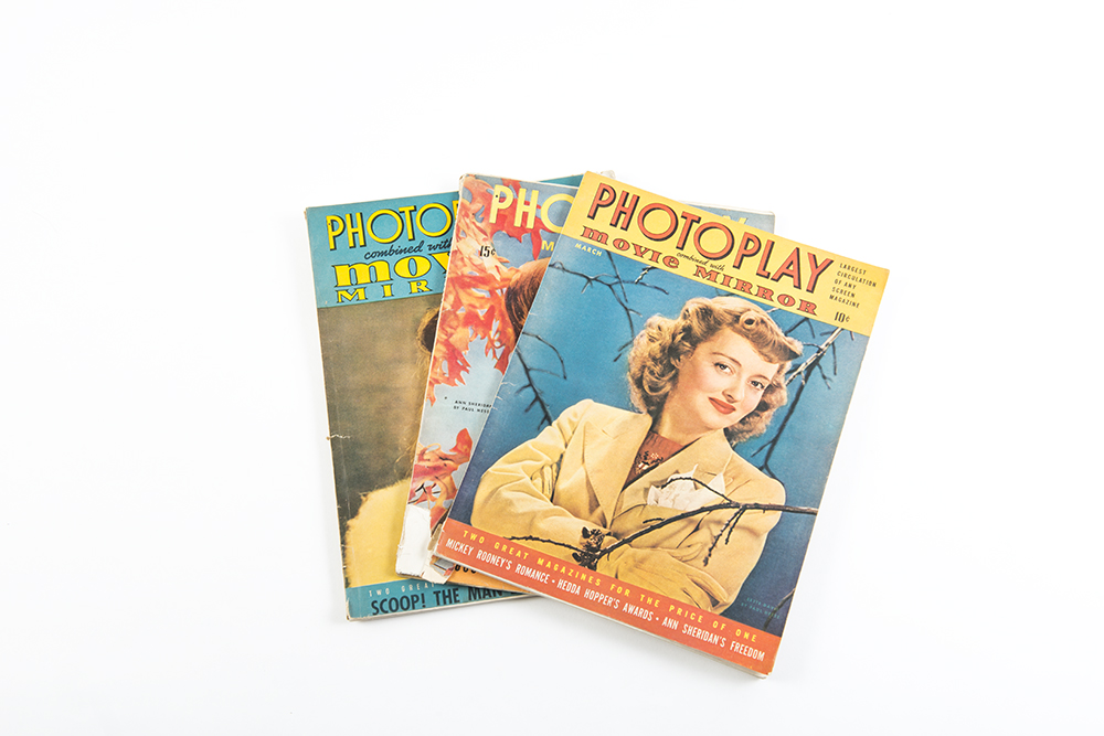 Vintage Bette Davis Magazines