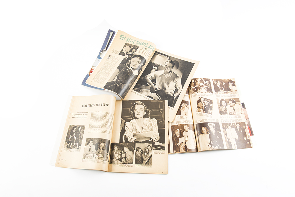 Vintage Bette Davis Magazines