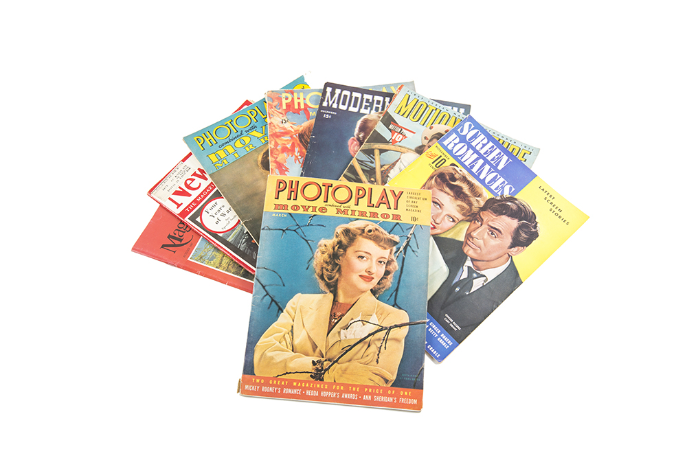 Vintage Bette Davis Magazines