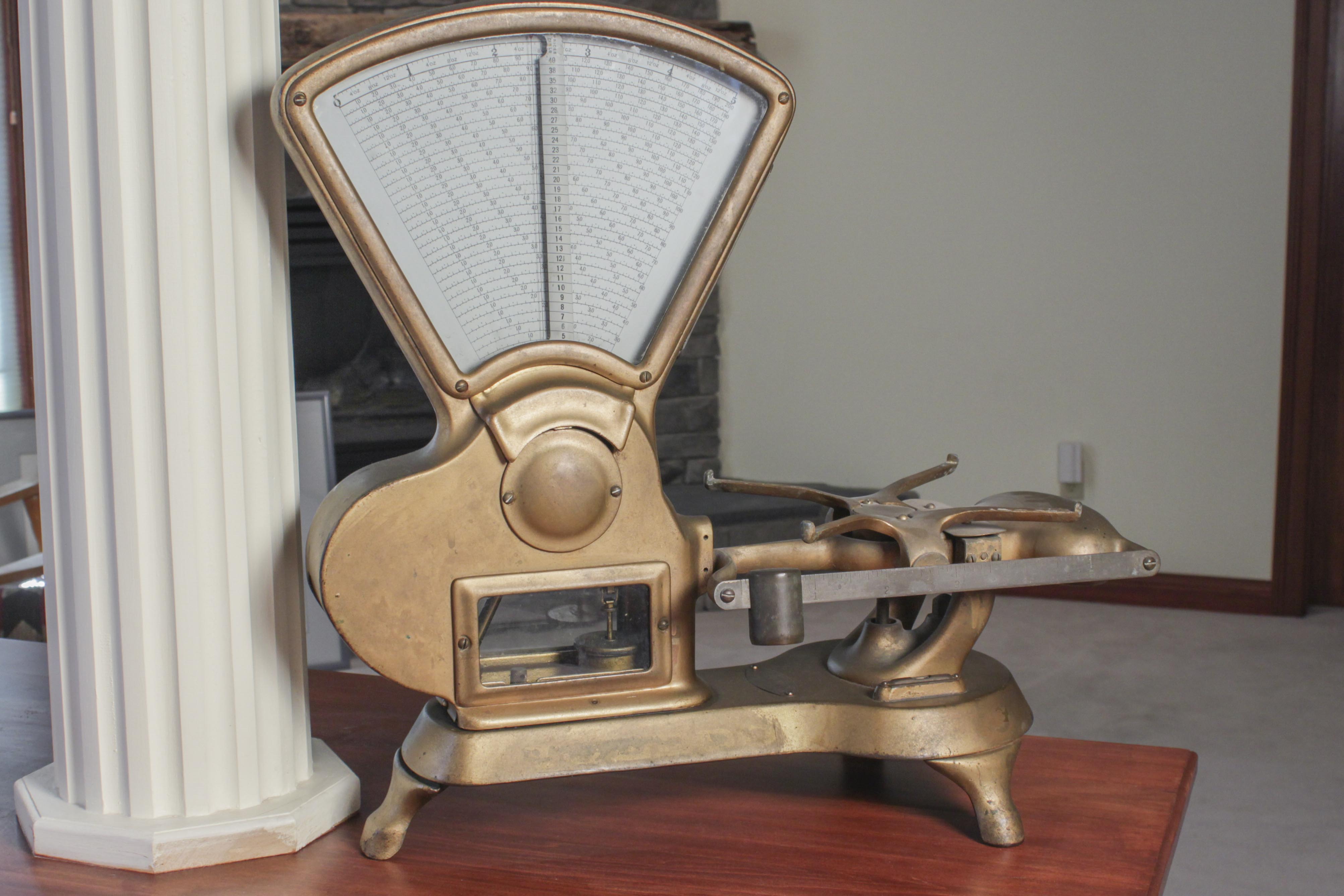 Early 20th Century Toledo Scale Company Postal Scale