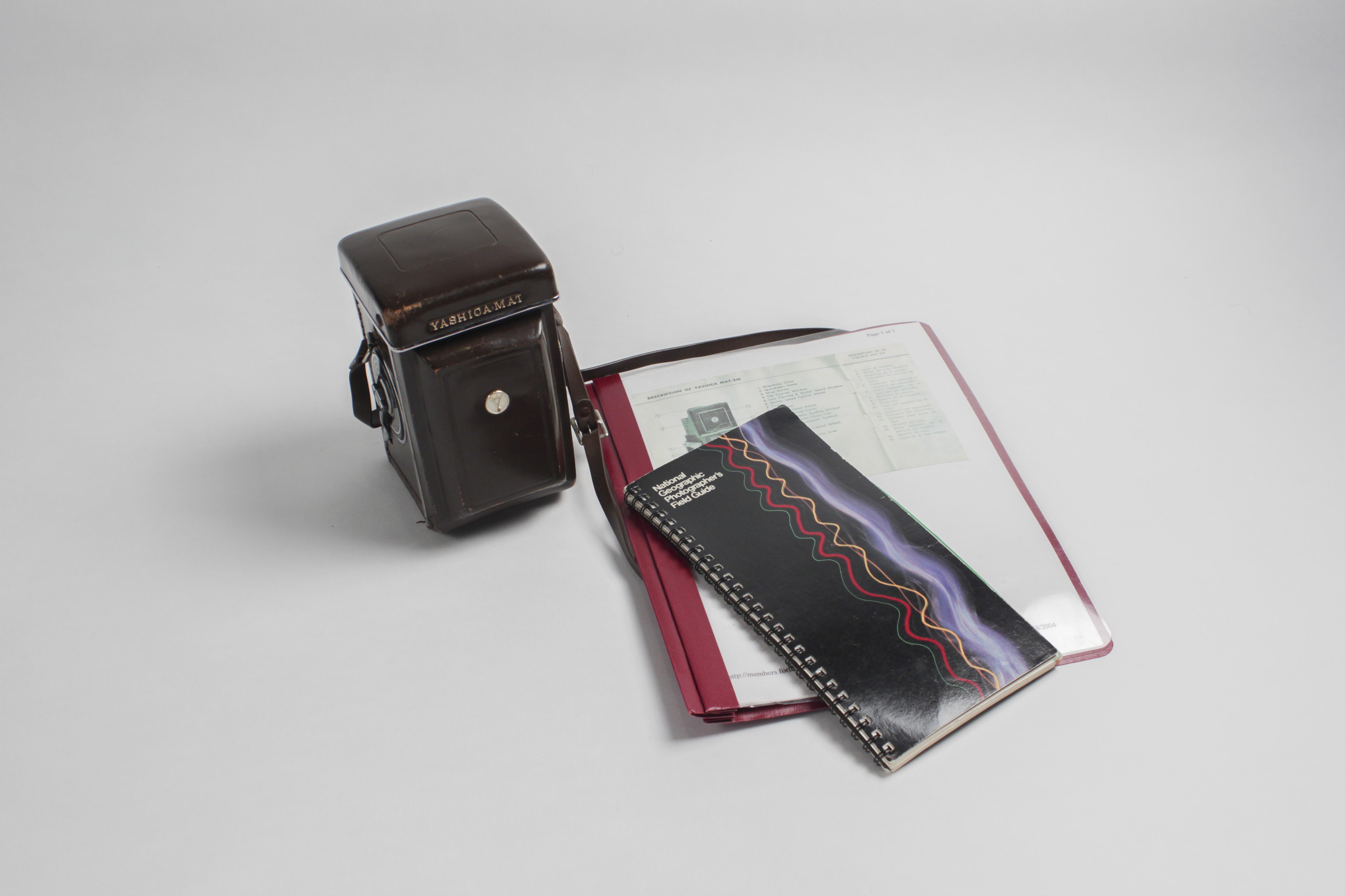 Yashica-Mat EM Double Lens Camera in Leather Case