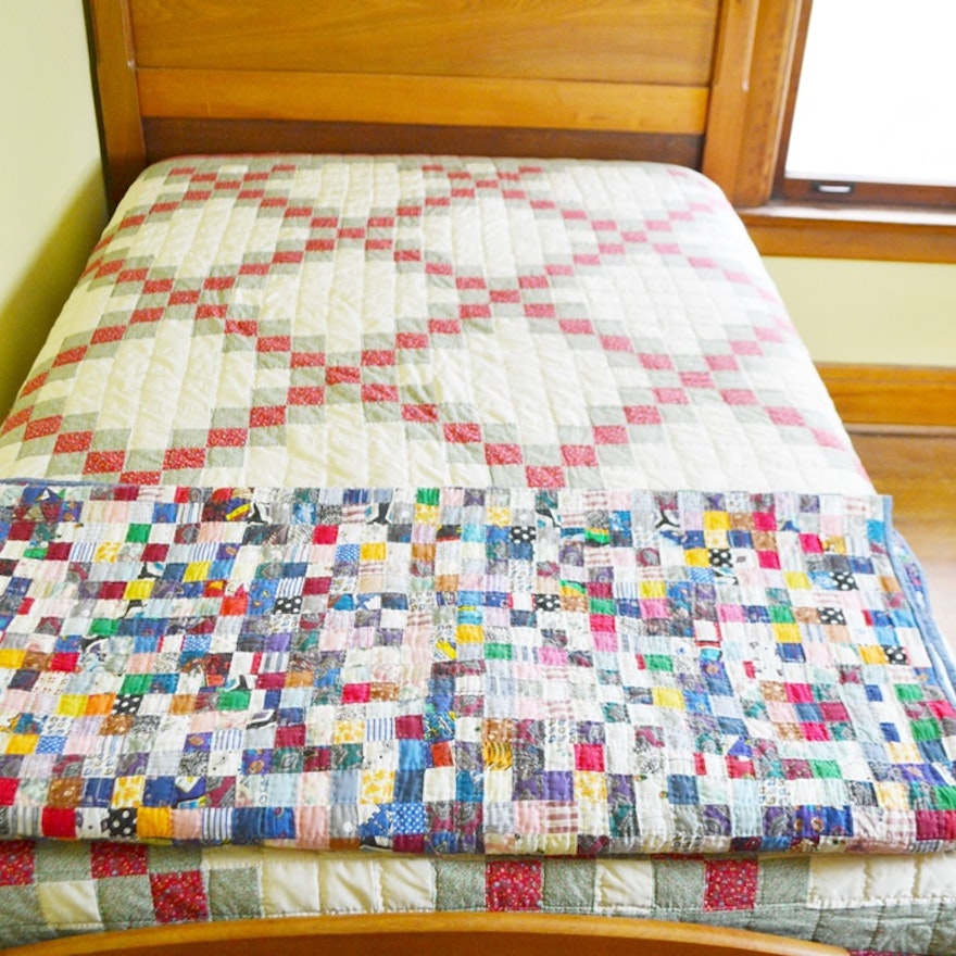 Two Hand Quilted Quilts