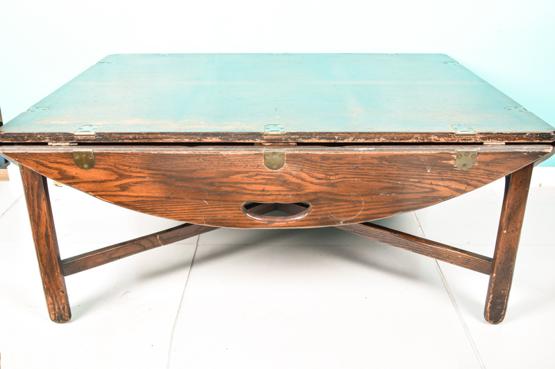 Drop Leaf Oak Coffee Table