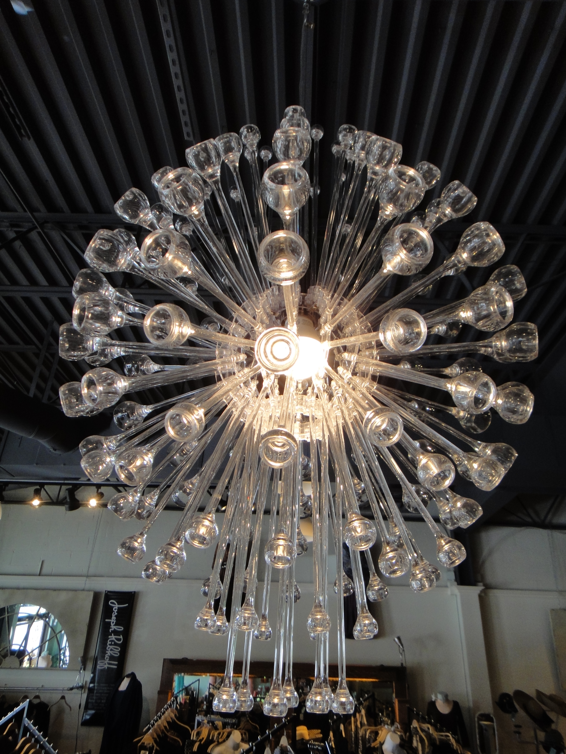 Two Modern Hanging Lights