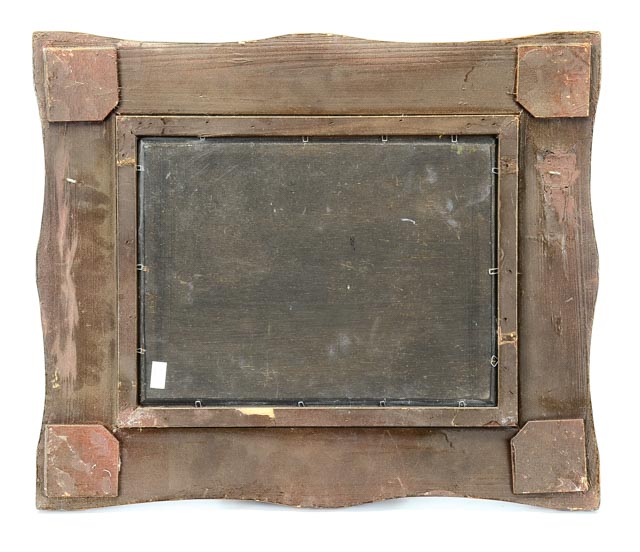 Original Oil Painting of Chickens and Turkey by G. Roy