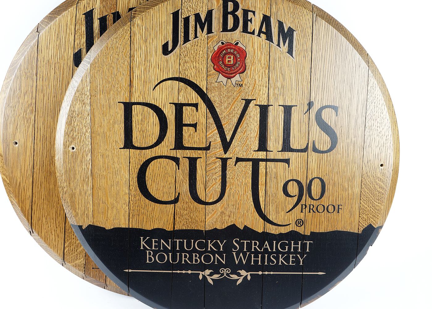 Jim Beam Whiskey Barrel Heads