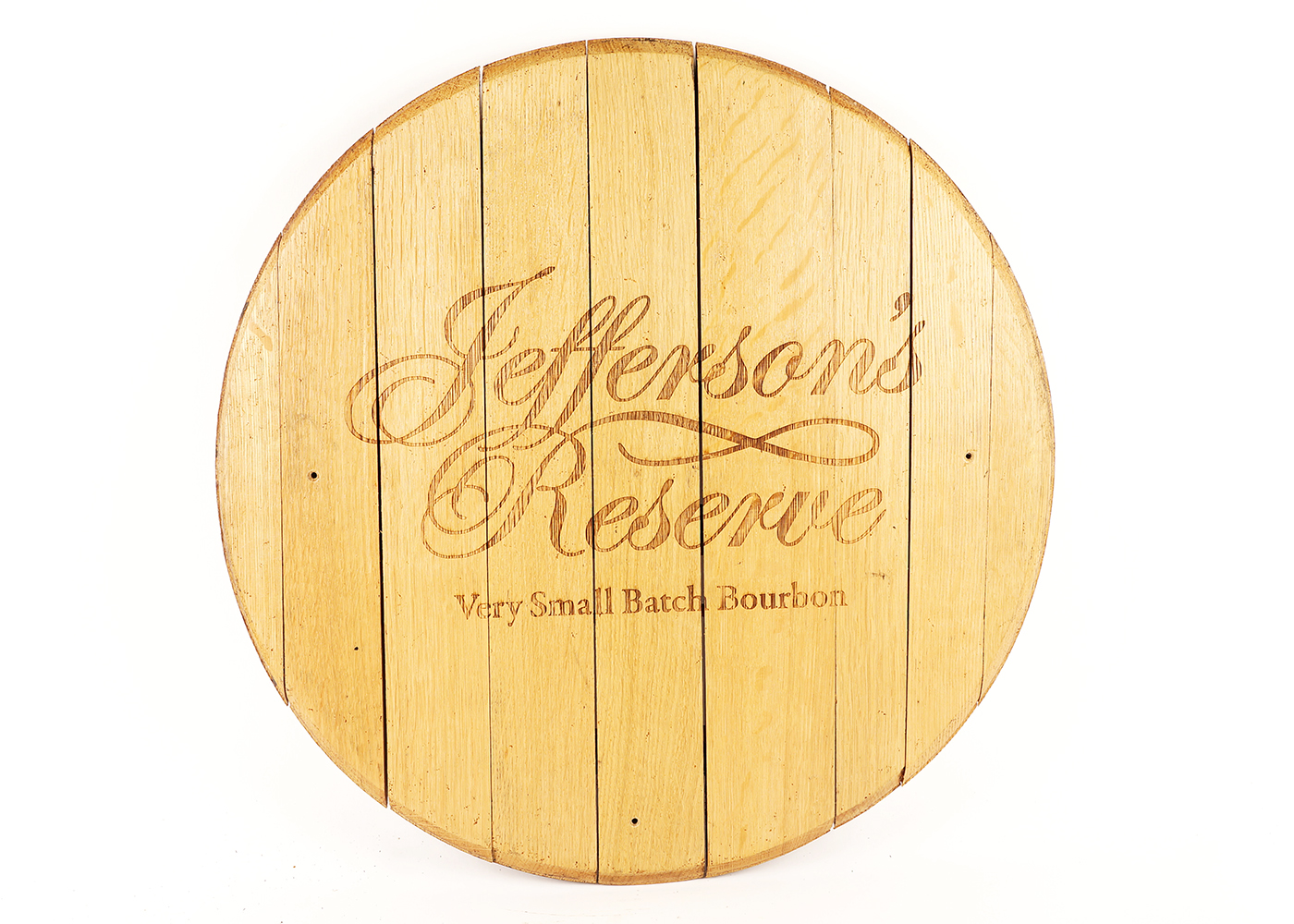 Jefferson's Reserve Bourbon Barrel Head