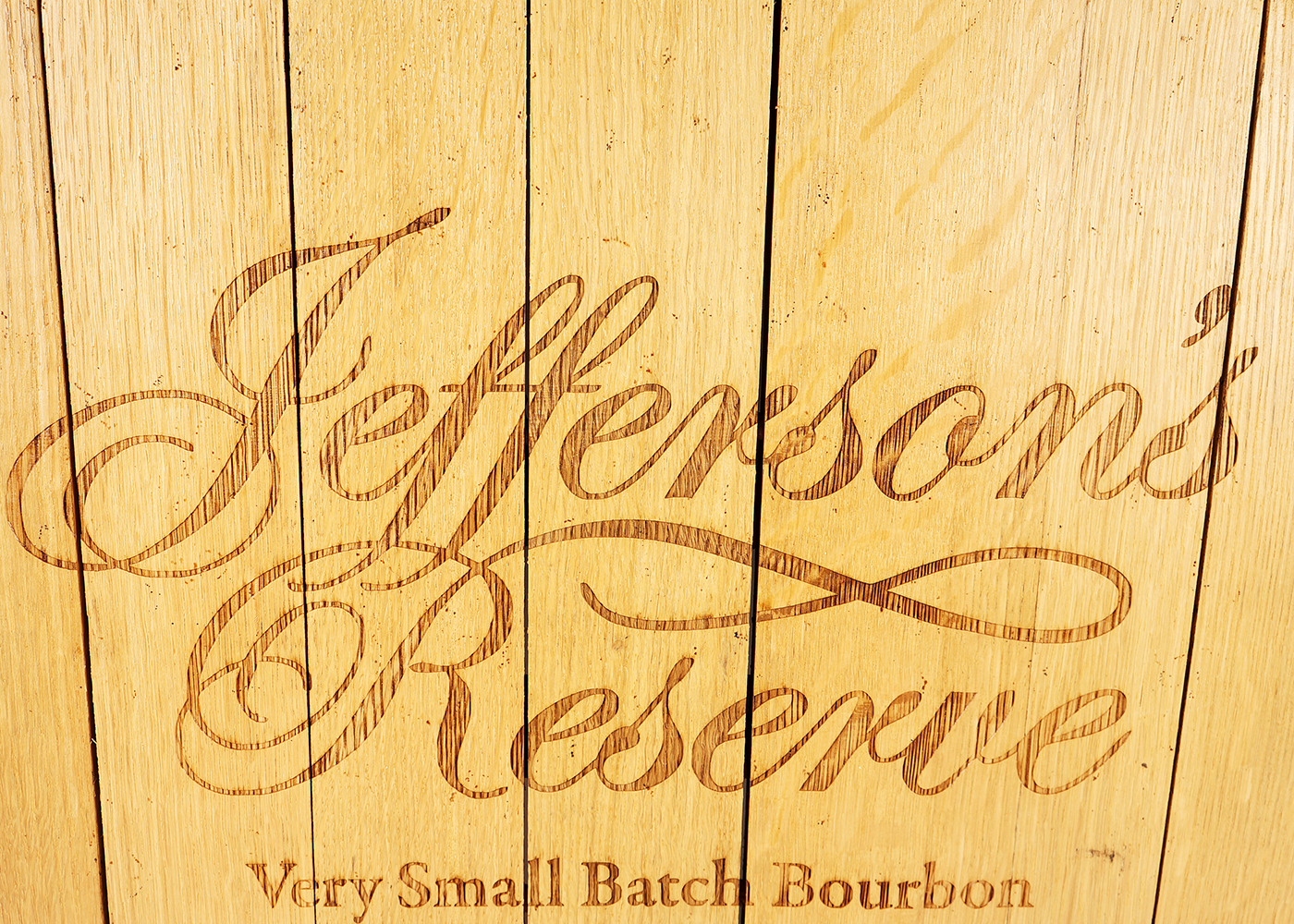 Jefferson's Reserve Bourbon Barrel Head