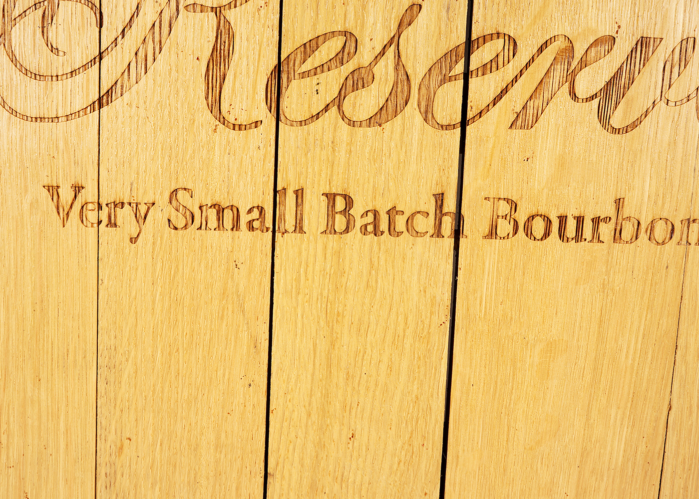 Jefferson's Reserve Bourbon Barrel Head