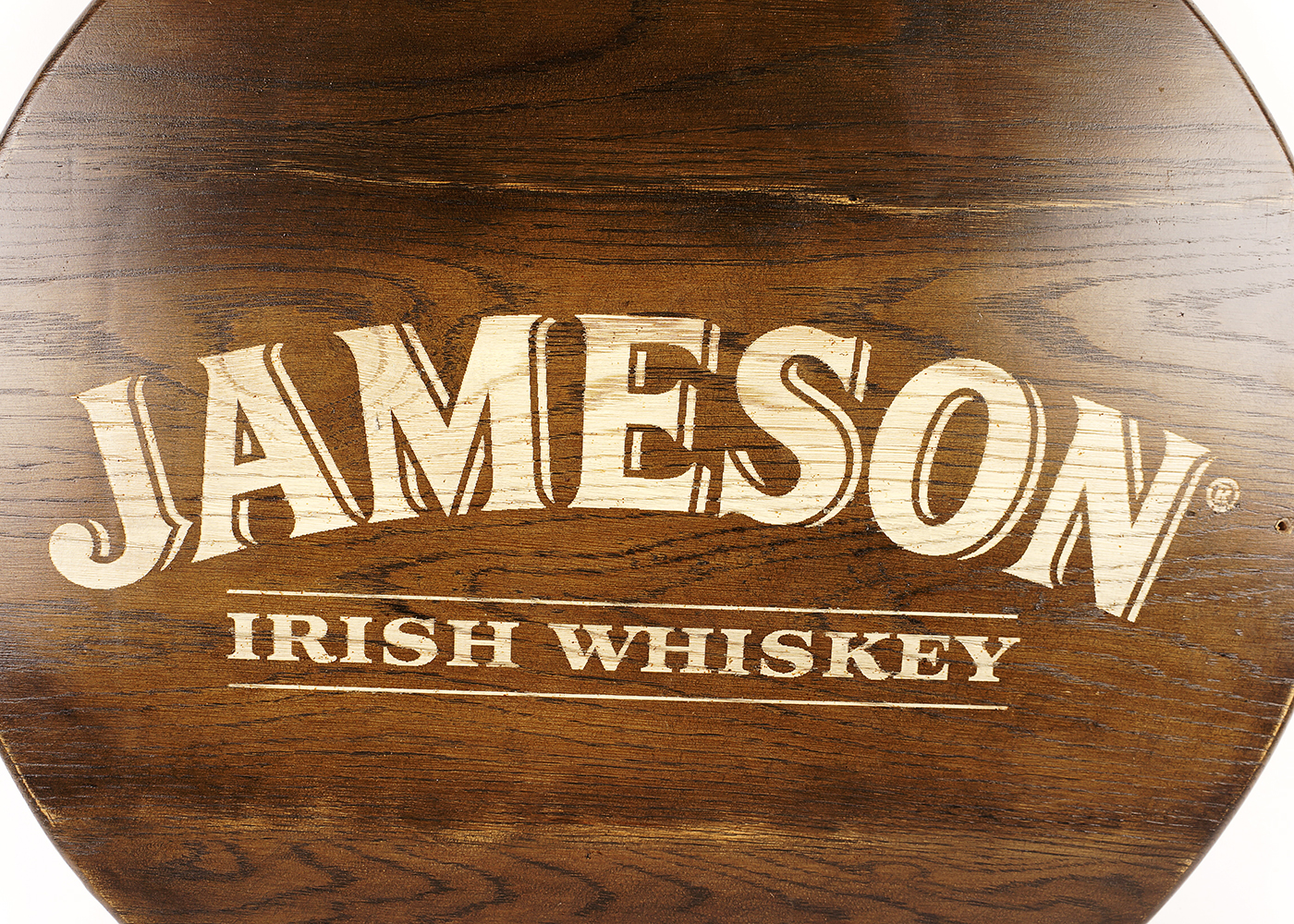 Jameson Irish Whiskey Barrel Head