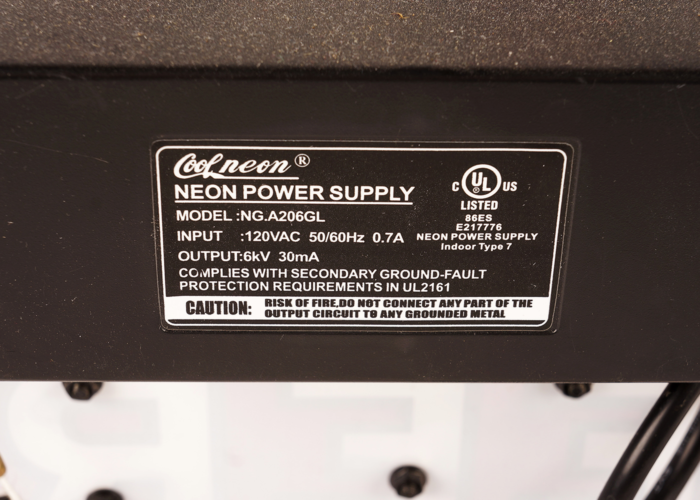 Falls City Neon Sign