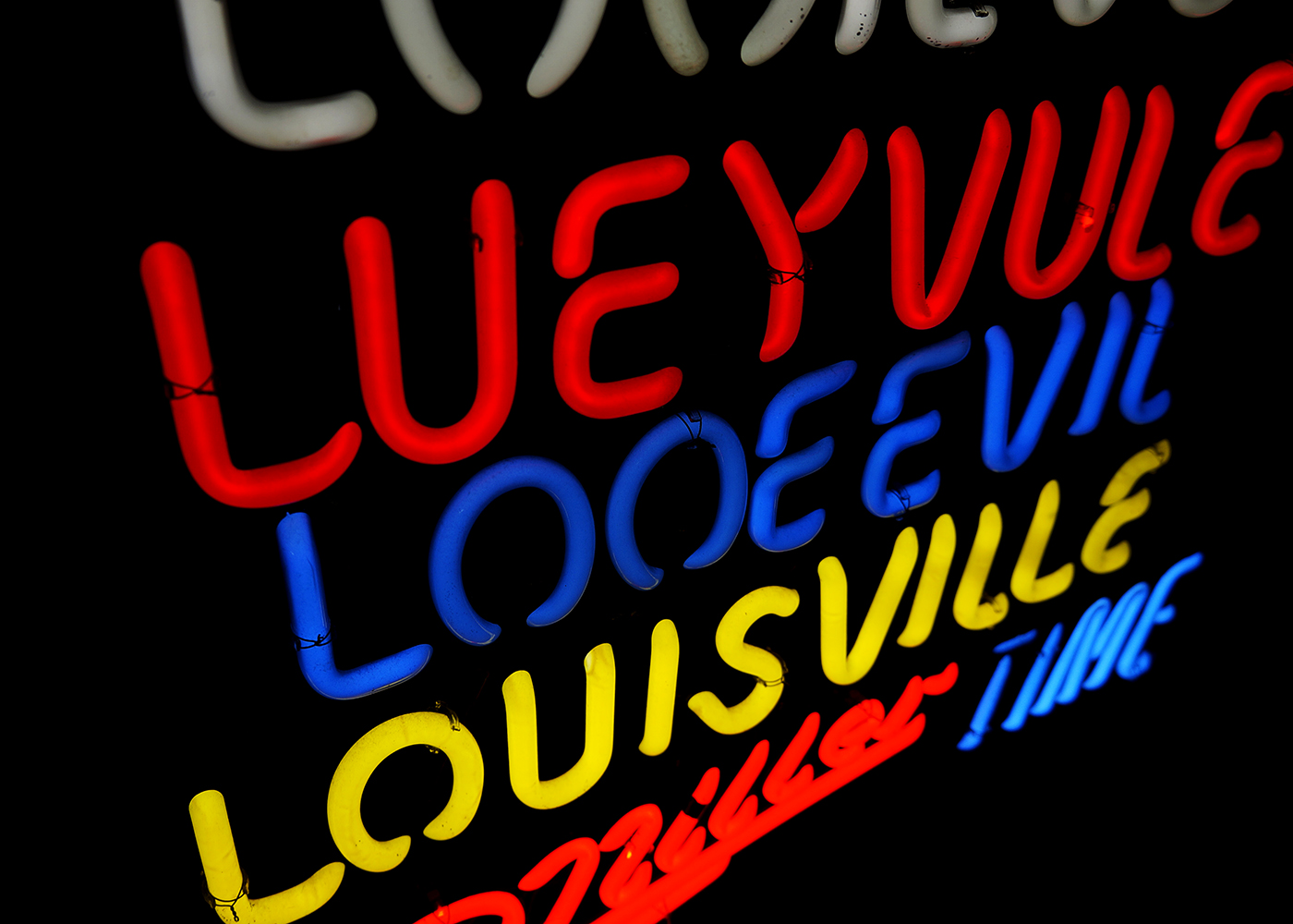 Miller Lite "Louisville" Neon Sign