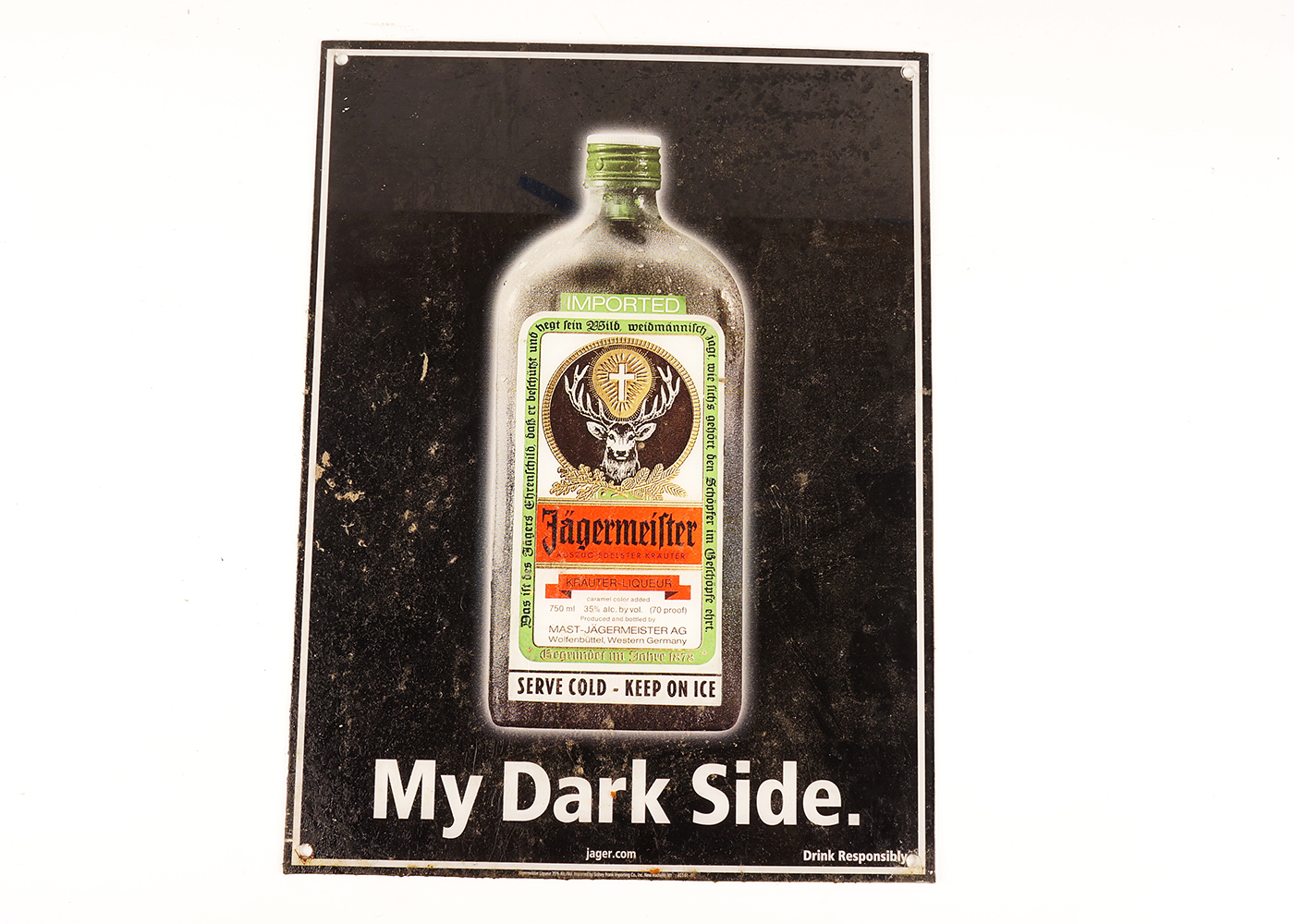 Jagermeister Metal and Plastic Bar Sign Collection