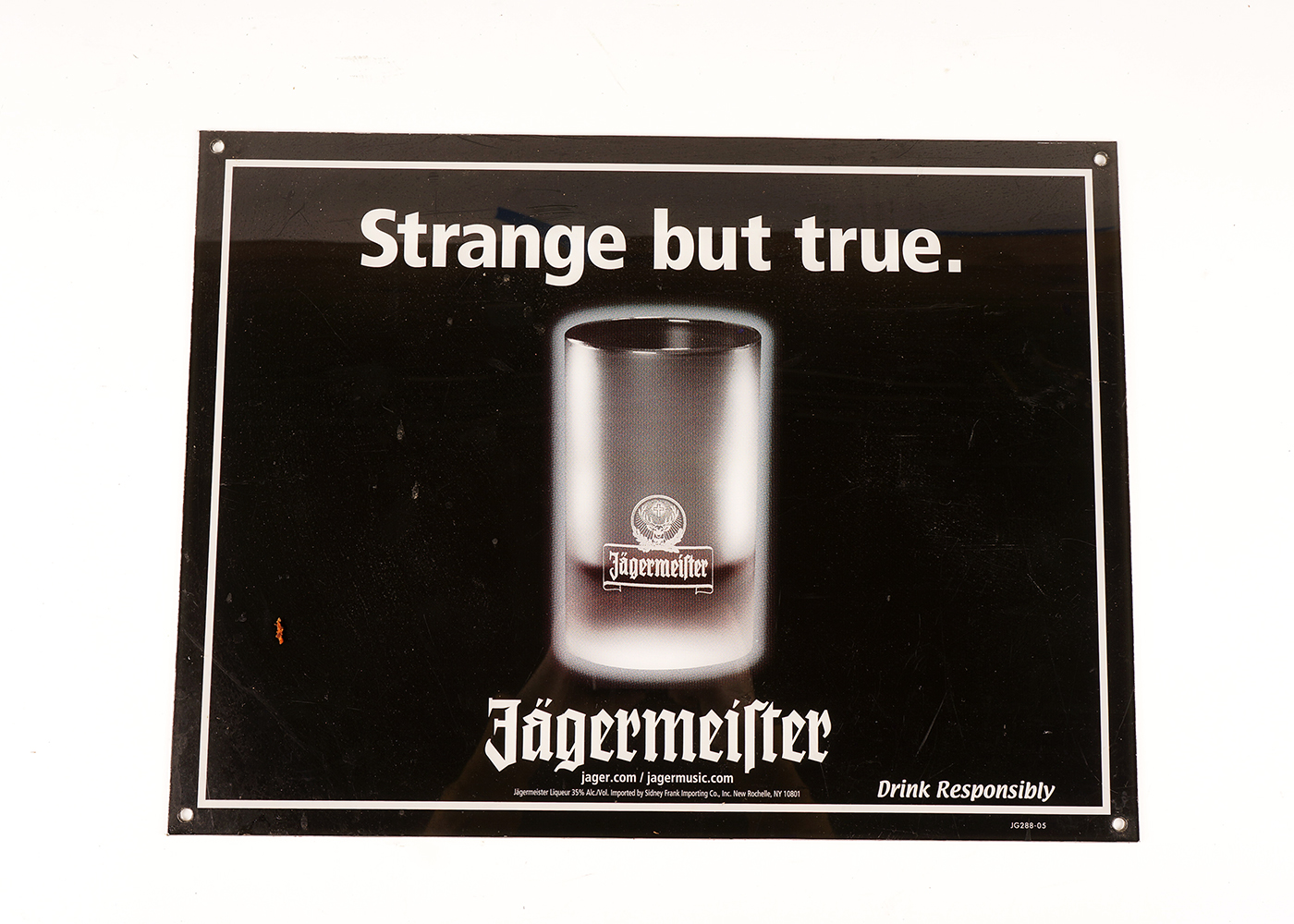 Jagermeister Metal and Plastic Bar Sign Collection