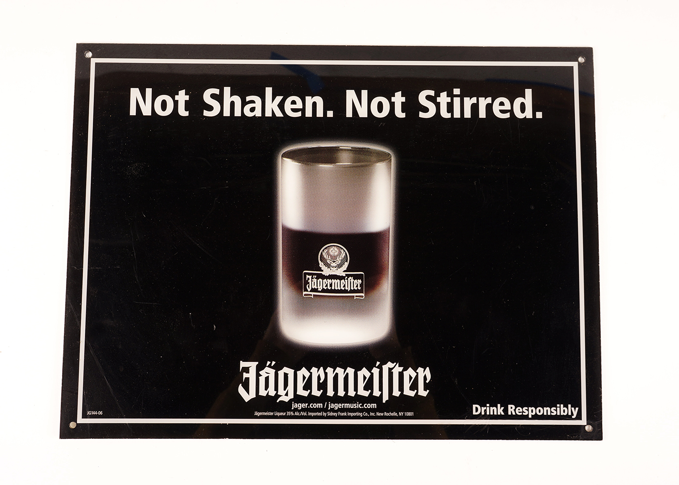 Jagermeister Metal and Plastic Bar Sign Collection