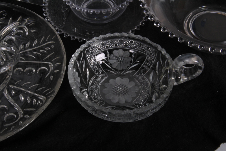 Collection of Clear Glassware